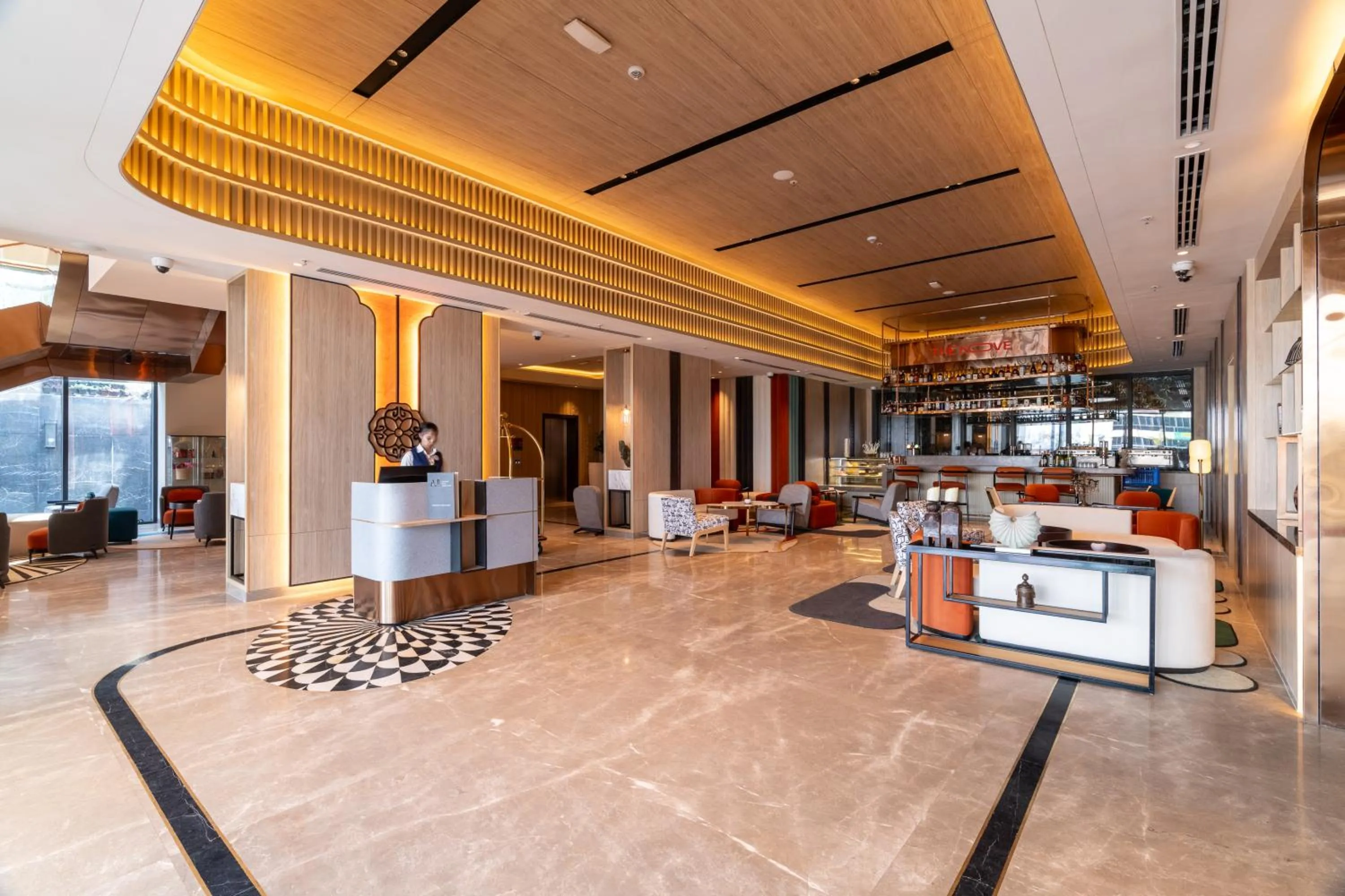 Lobby or reception in Mercure Kathmandu Sukedhara Heights