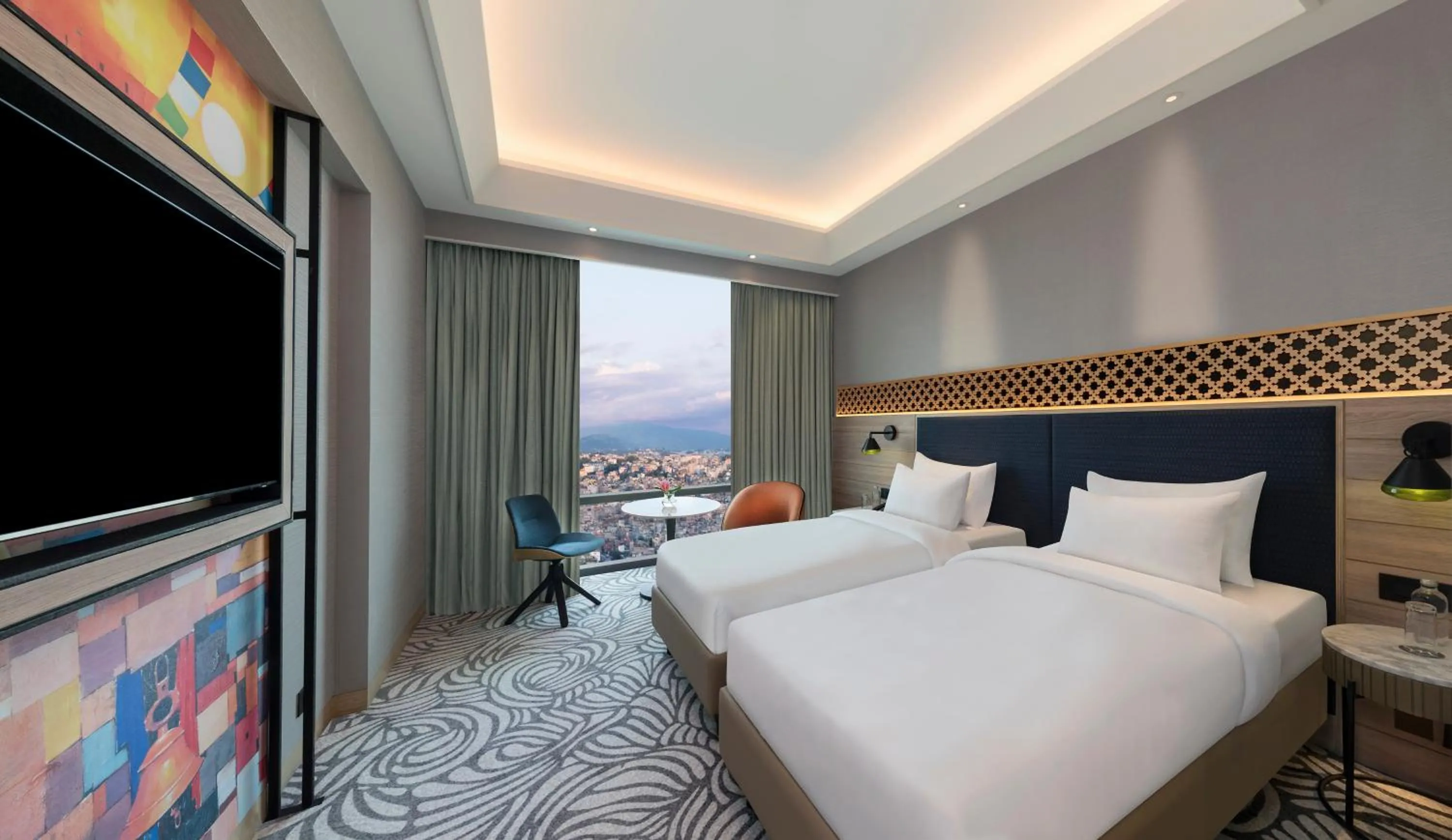 Bed in Mercure Kathmandu Sukedhara Heights