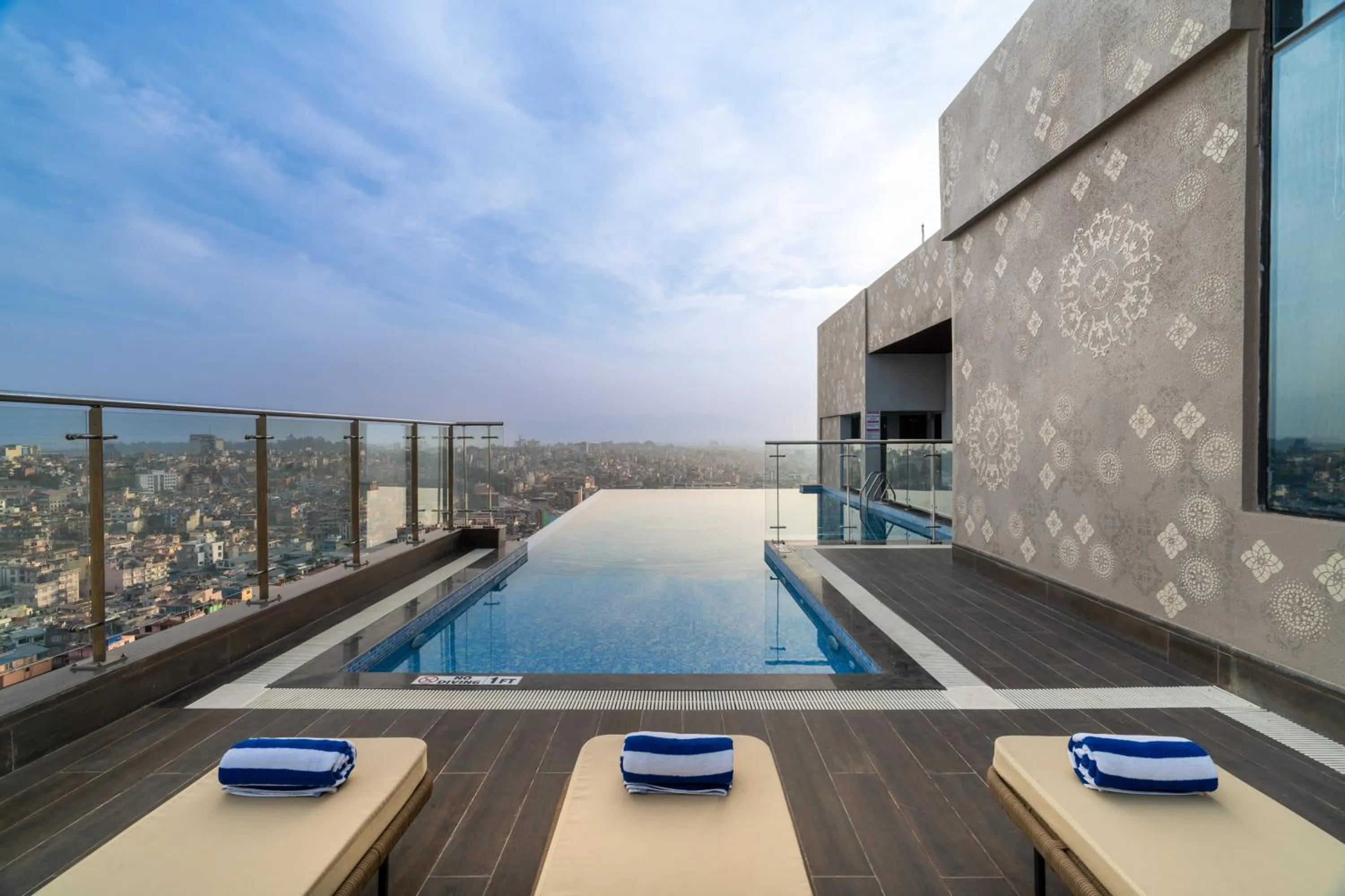 Swimming pool in Mercure Kathmandu Sukedhara Heights