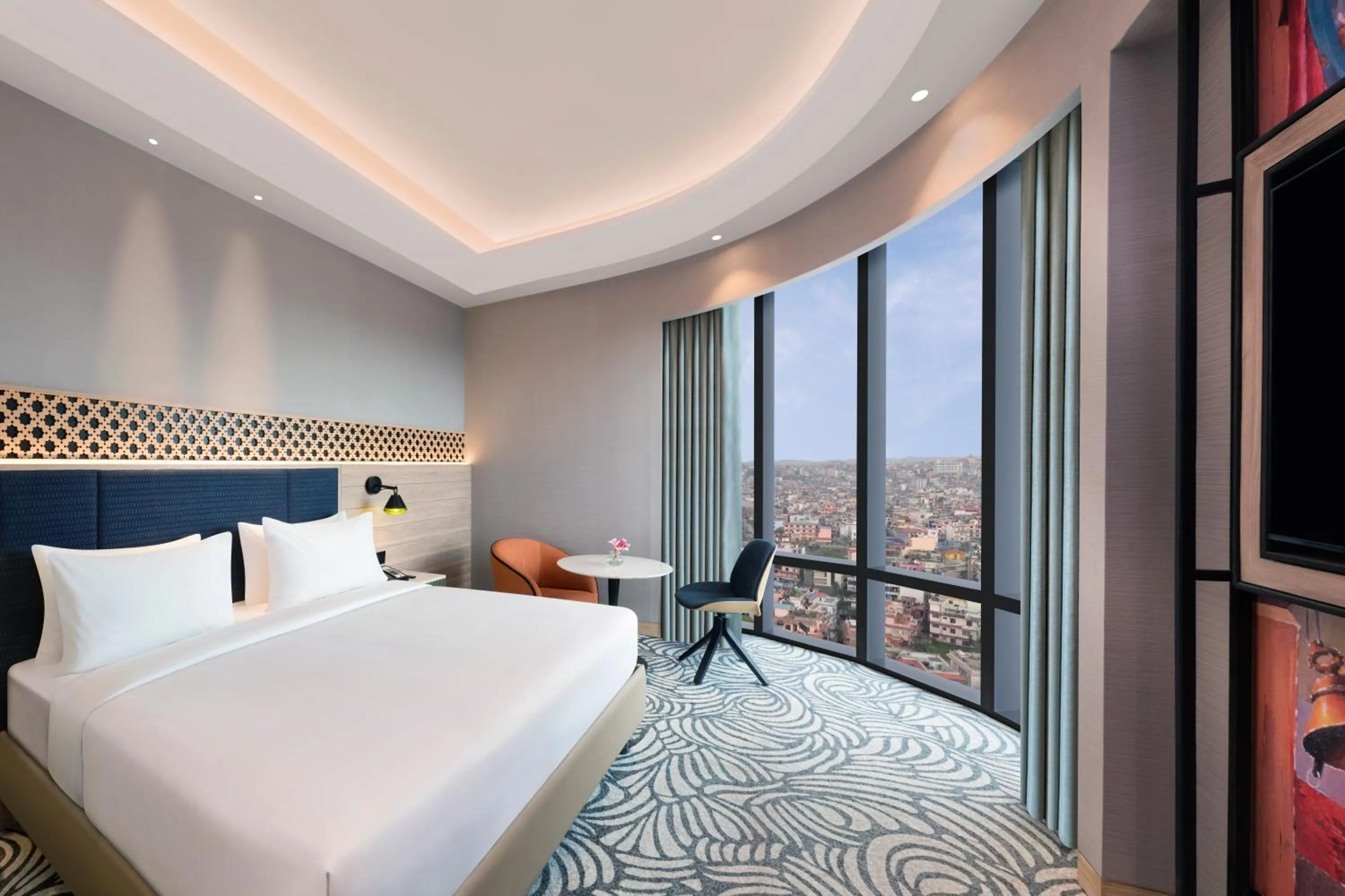 Bed in Mercure Kathmandu Sukedhara Heights