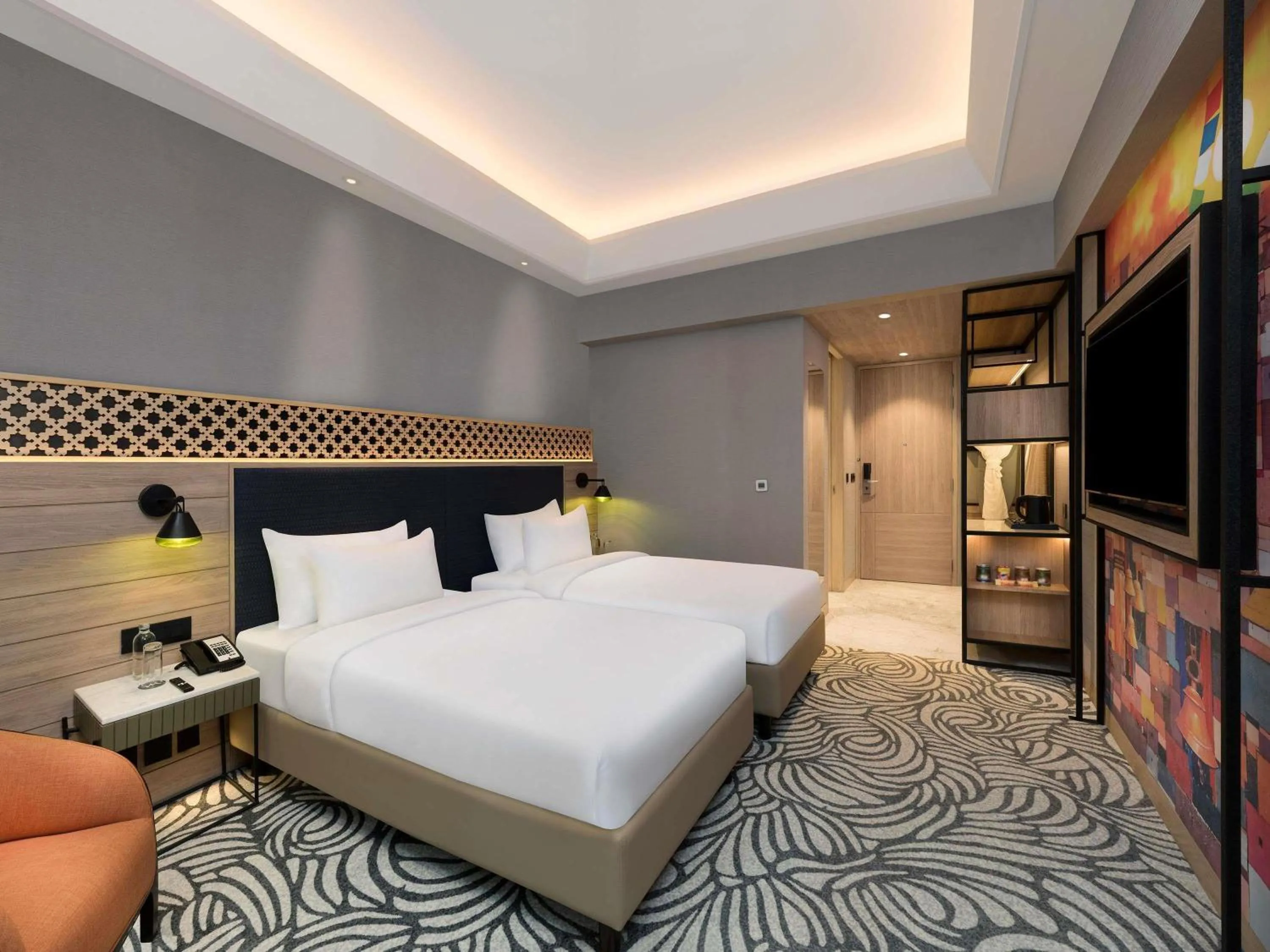 Bedroom, Bed in Mercure Kathmandu Sukedhara Heights