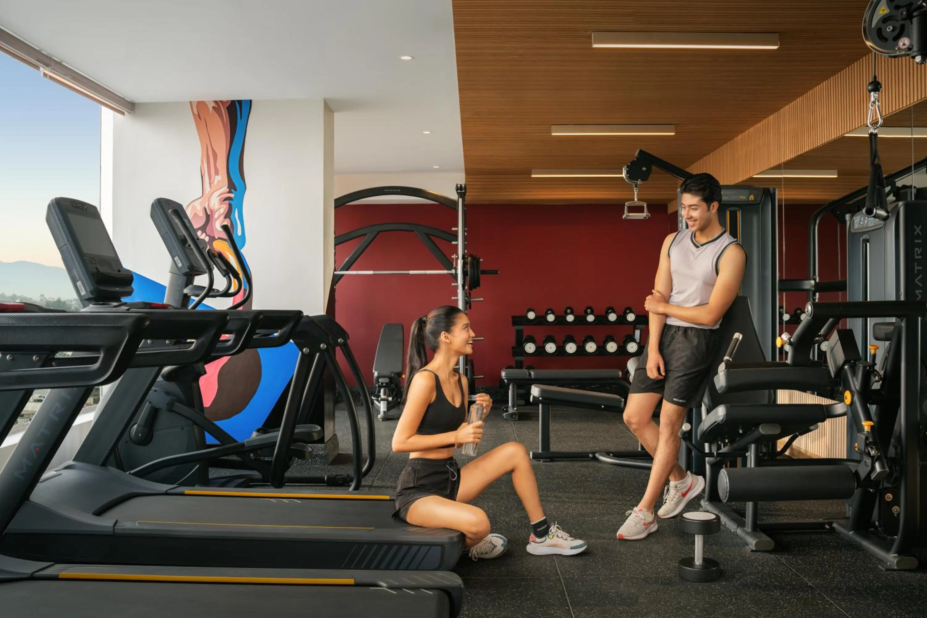 Fitness centre/facilities in Mercure Kathmandu Sukedhara Heights