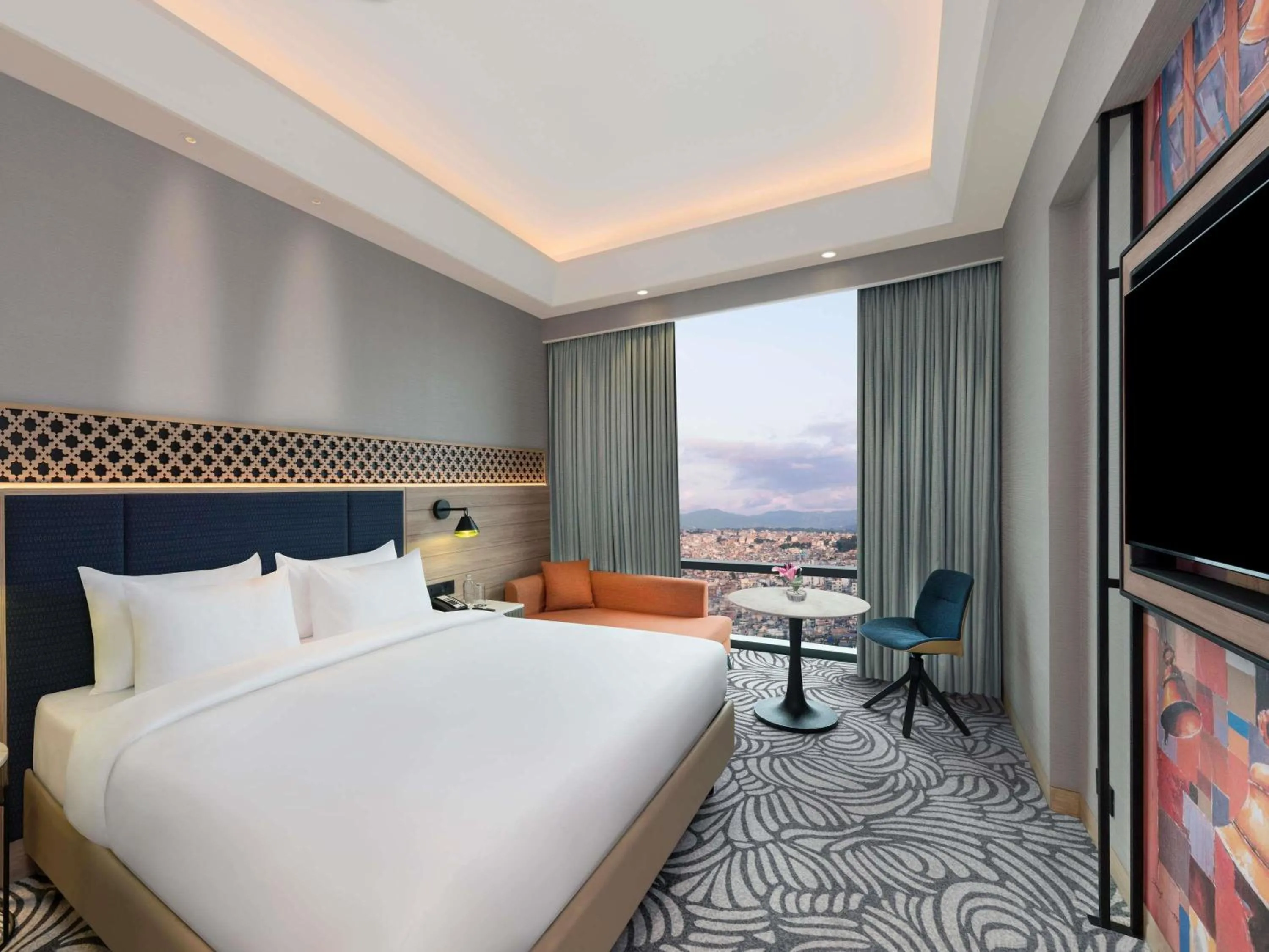 Bedroom, Bed in Mercure Kathmandu Sukedhara Heights