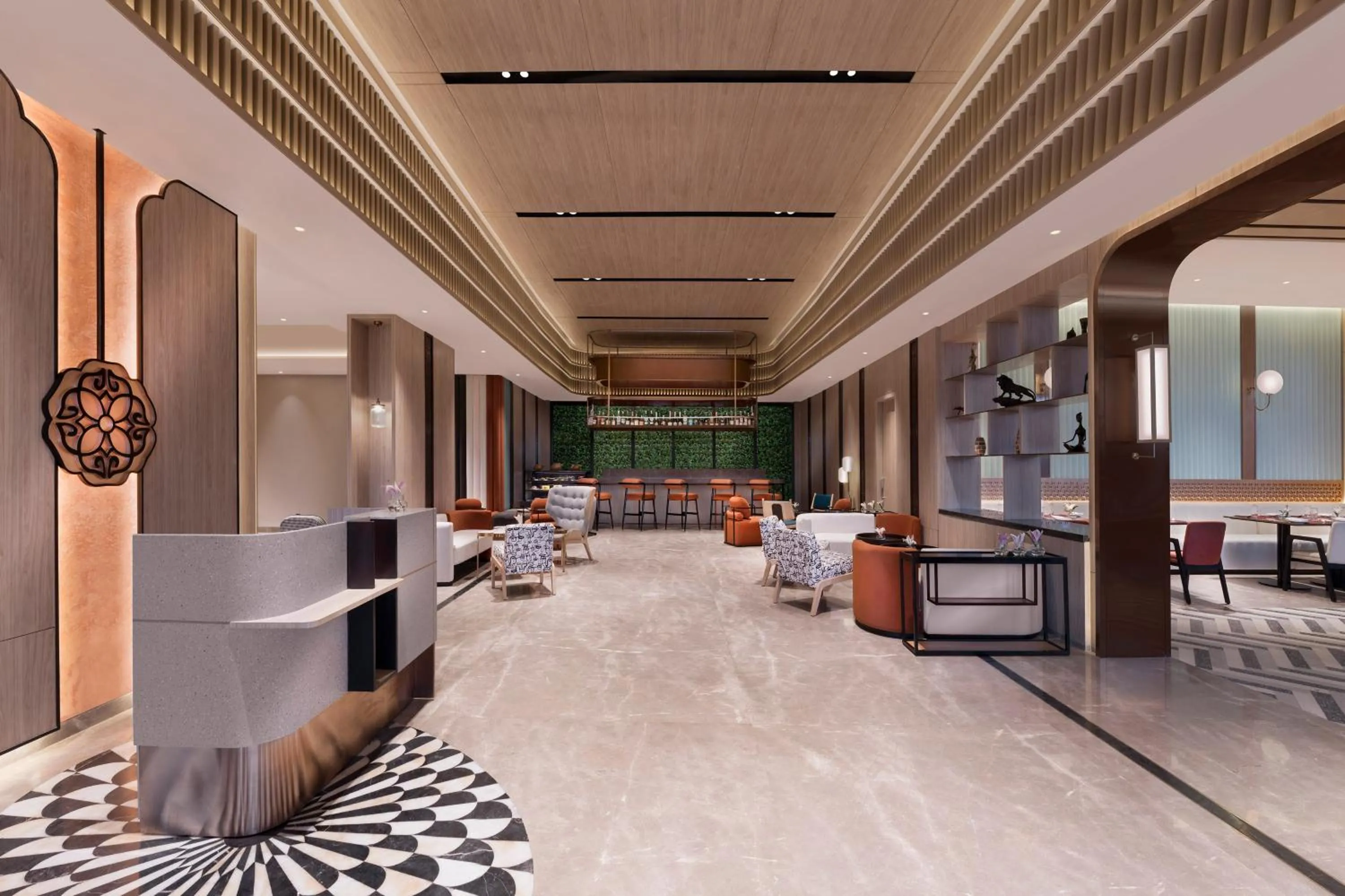 Lobby or reception in Mercure Kathmandu Sukedhara Heights