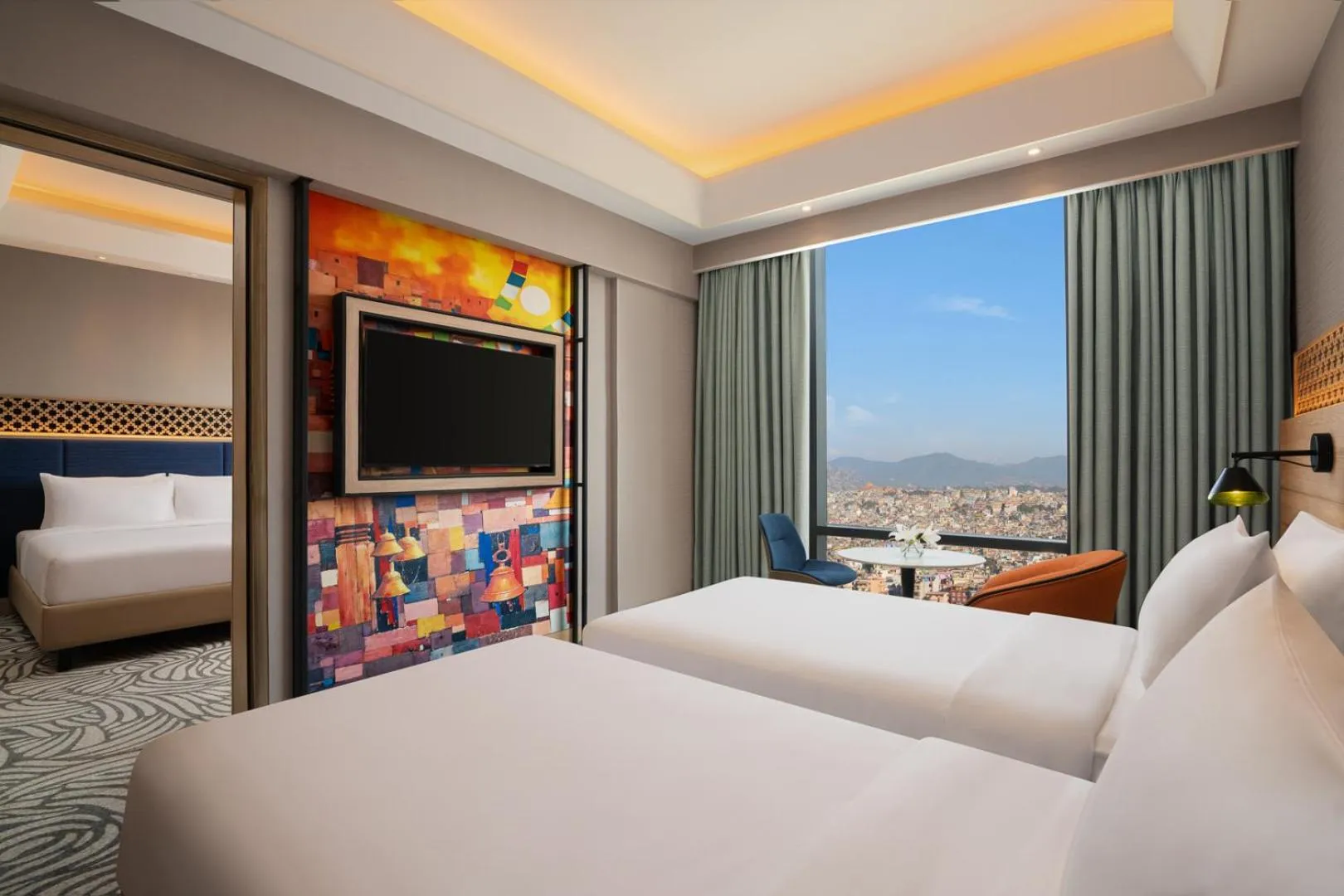 Bed in Mercure Kathmandu Sukedhara Heights