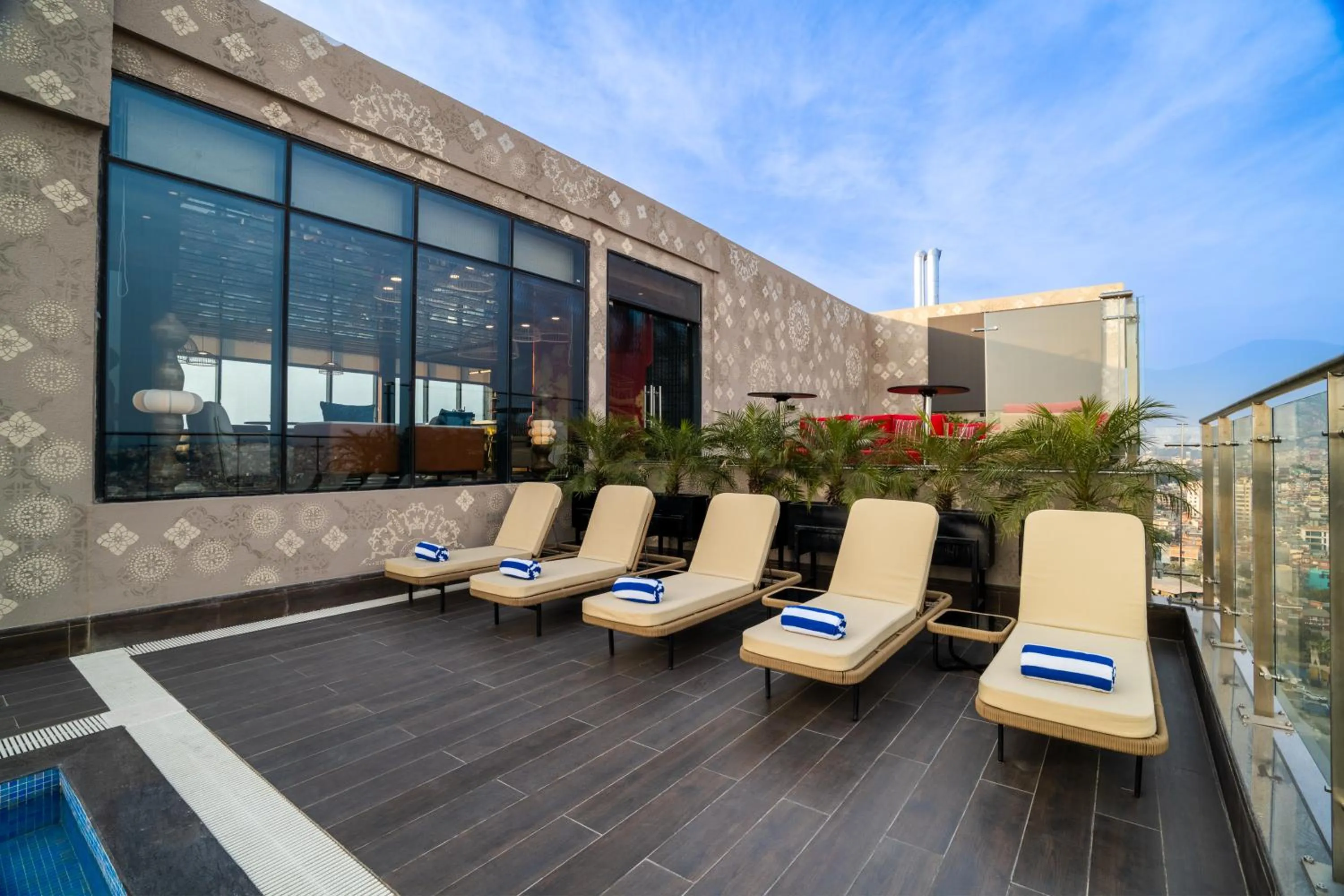 Swimming pool in Mercure Kathmandu Sukedhara Heights