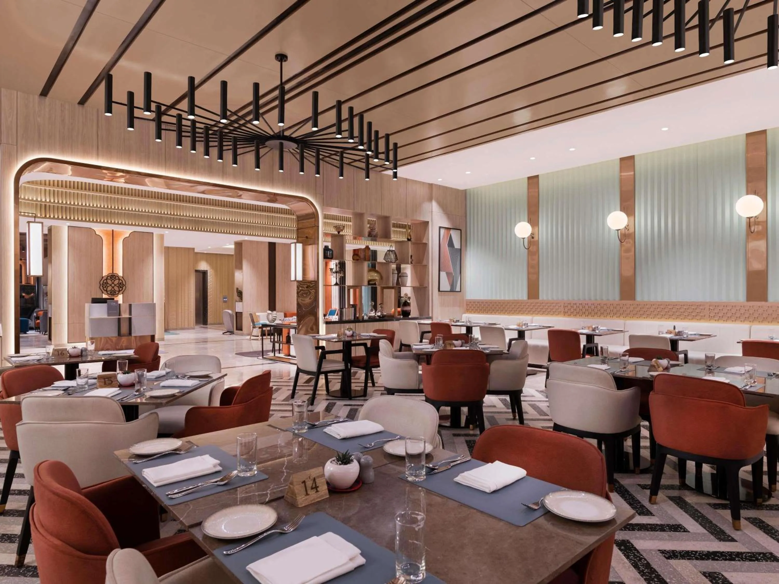 Restaurant/places to eat in Mercure Kathmandu Sukedhara Heights