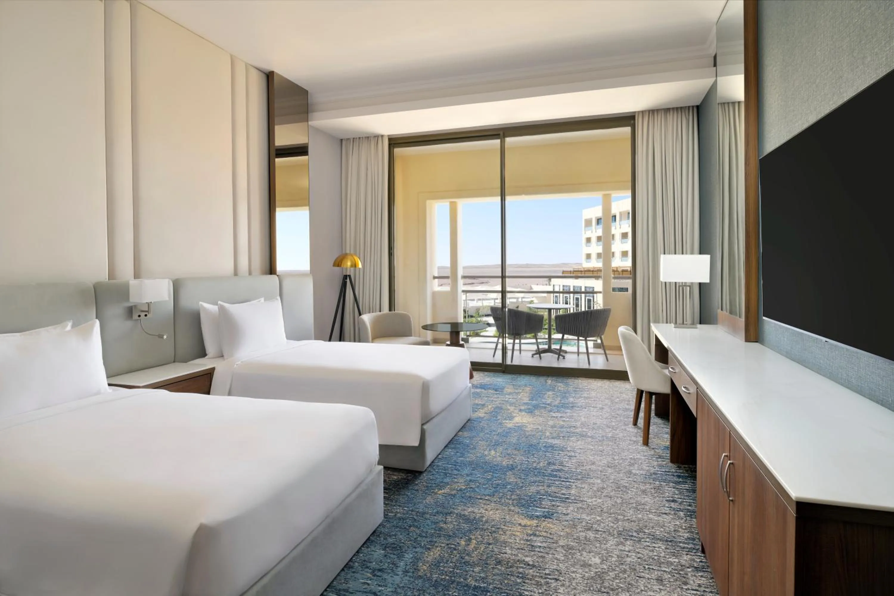 Bed in Mövenpick Hotel Waad Al Shamal