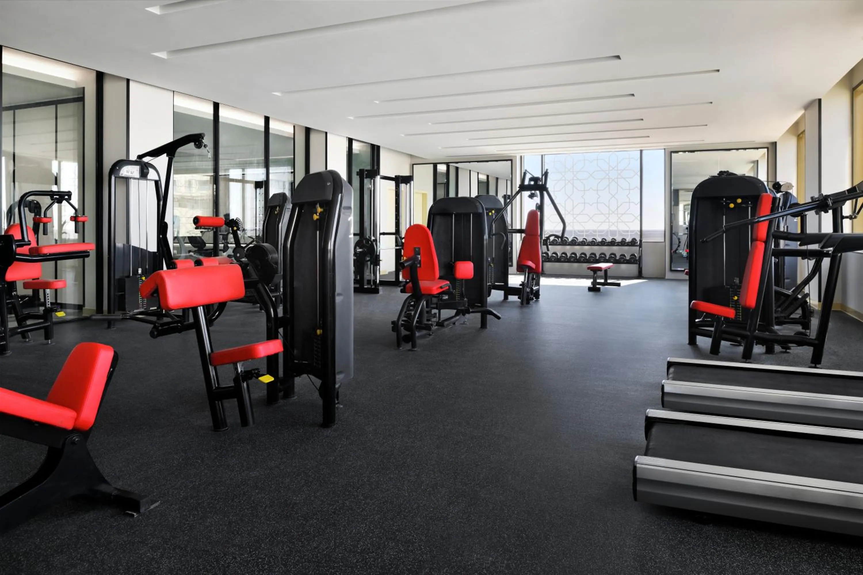 Fitness centre/facilities in Mövenpick Hotel Waad Al Shamal
