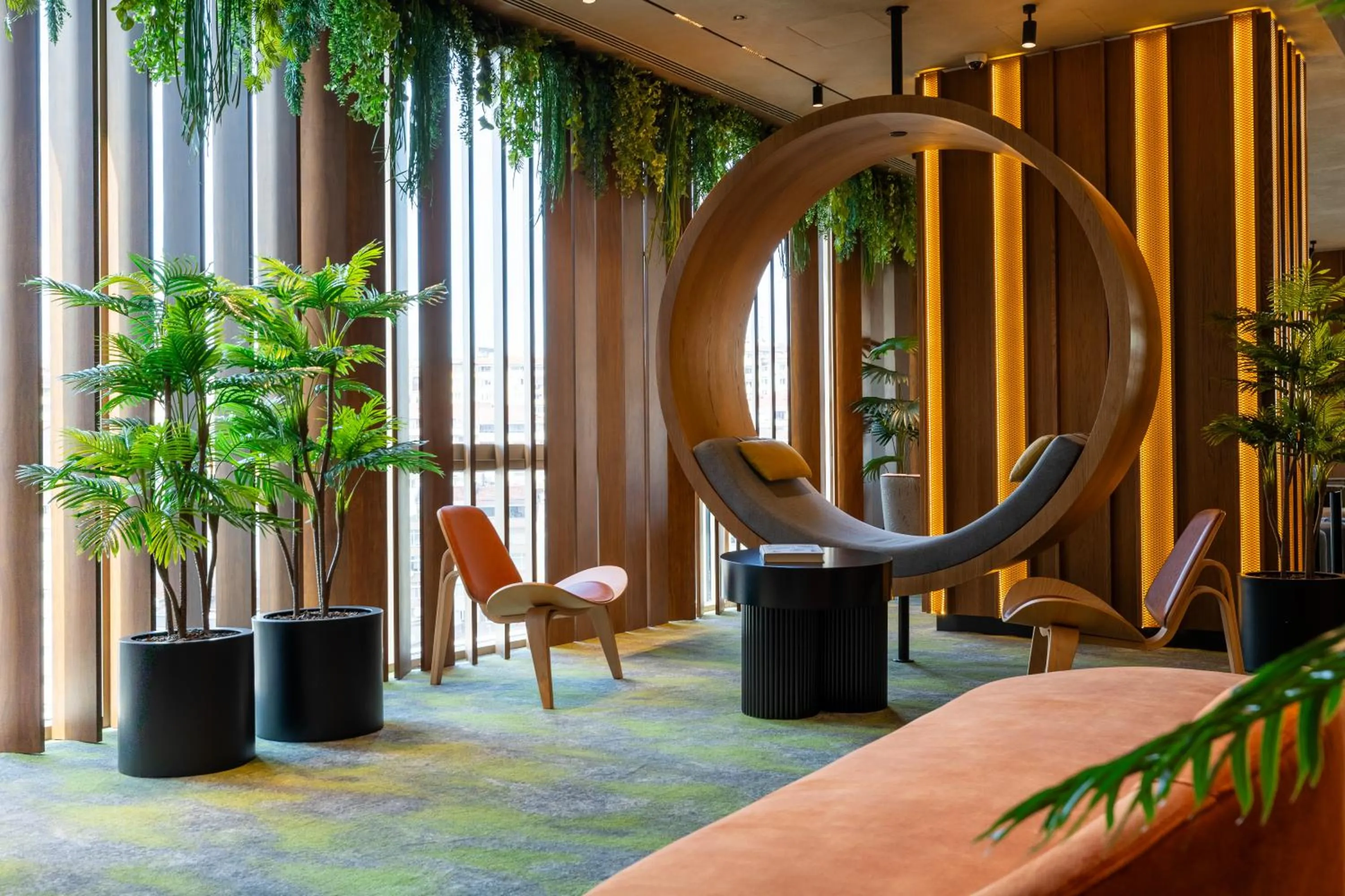 Lobby or reception in Novotel Istanbul Bomonti