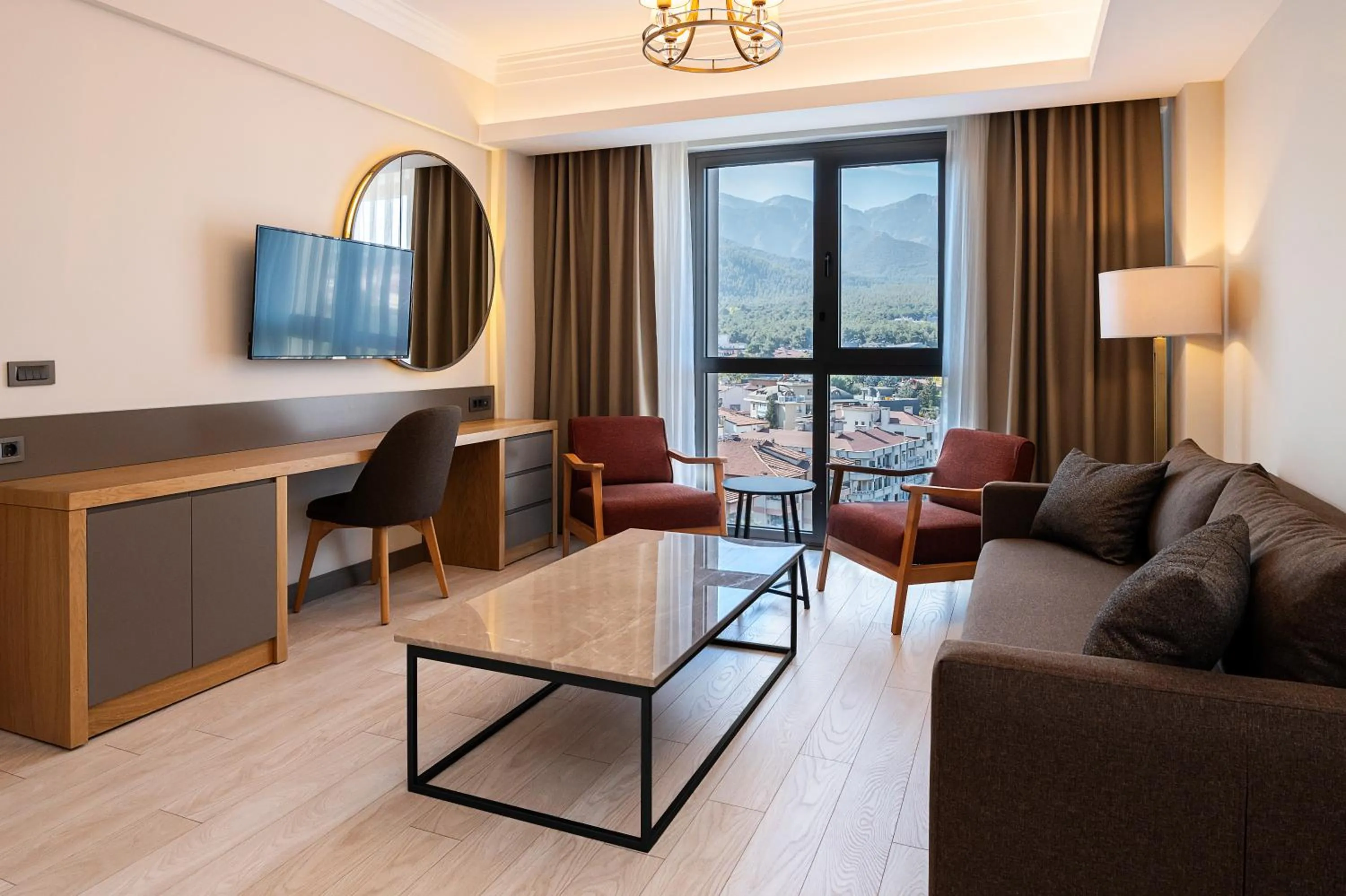 Living room in The Emporia Hotel