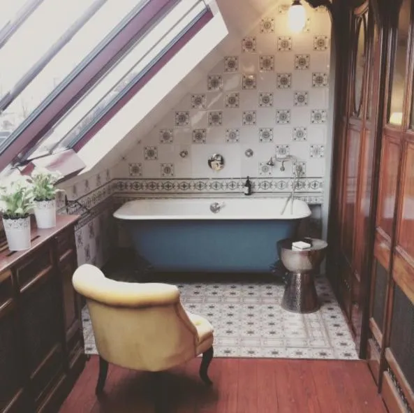 Decorative detail in Maison Flagey Brussels