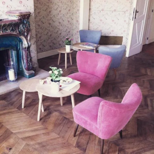 Communal lounge/ TV room in Maison Flagey Brussels