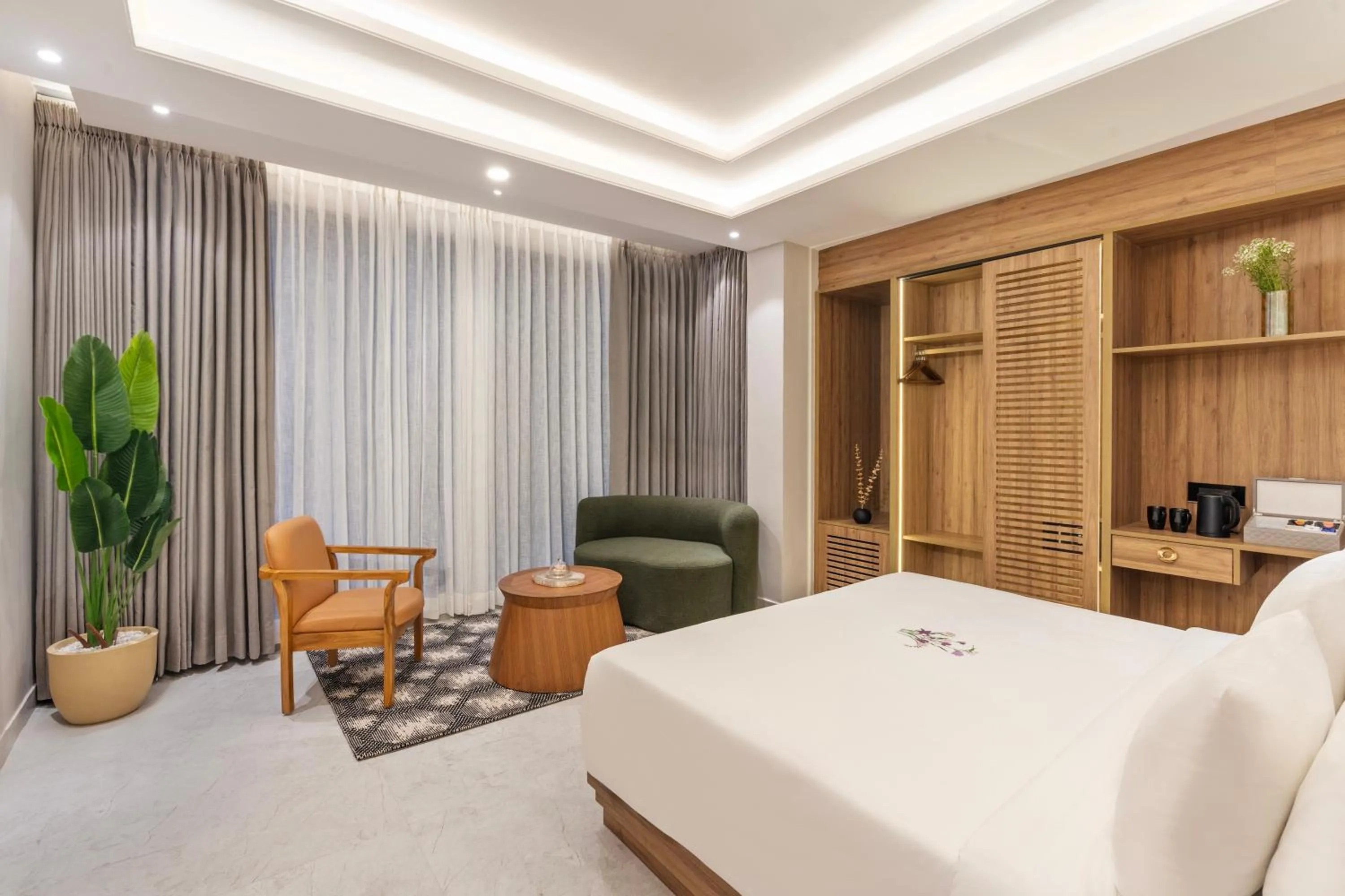 View (from property/room) in ZANA by the Ganges, Tapovan, Rishikesh