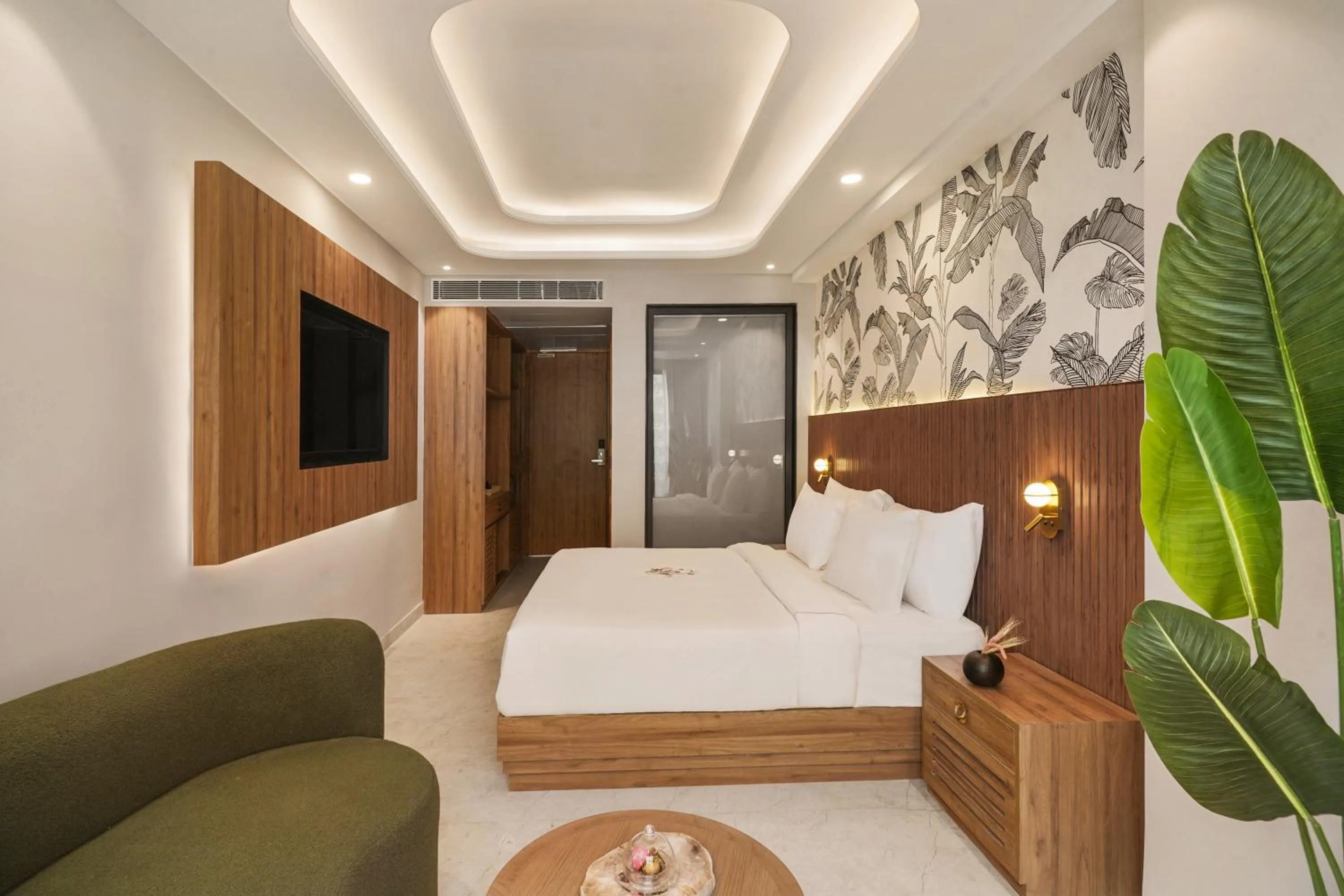 View (from property/room) in ZANA by the Ganges, Tapovan, Rishikesh