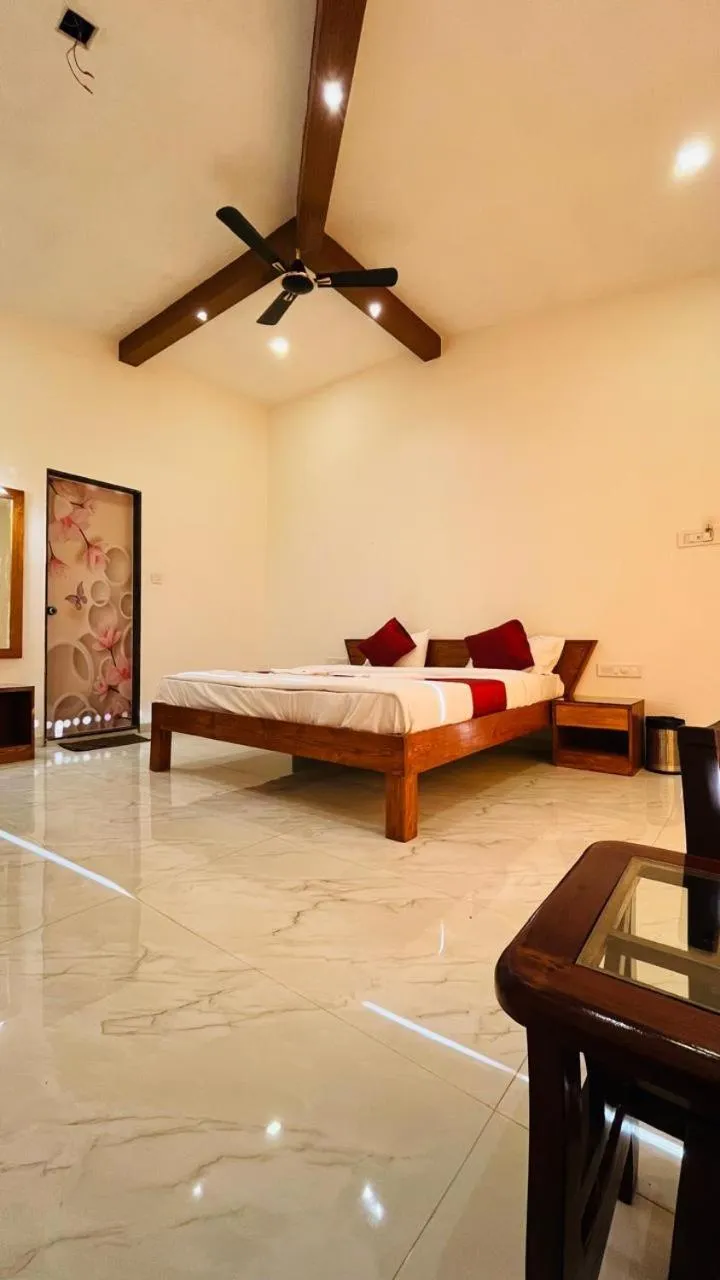 Bedroom in Green Heaven River Side Resort and Villa