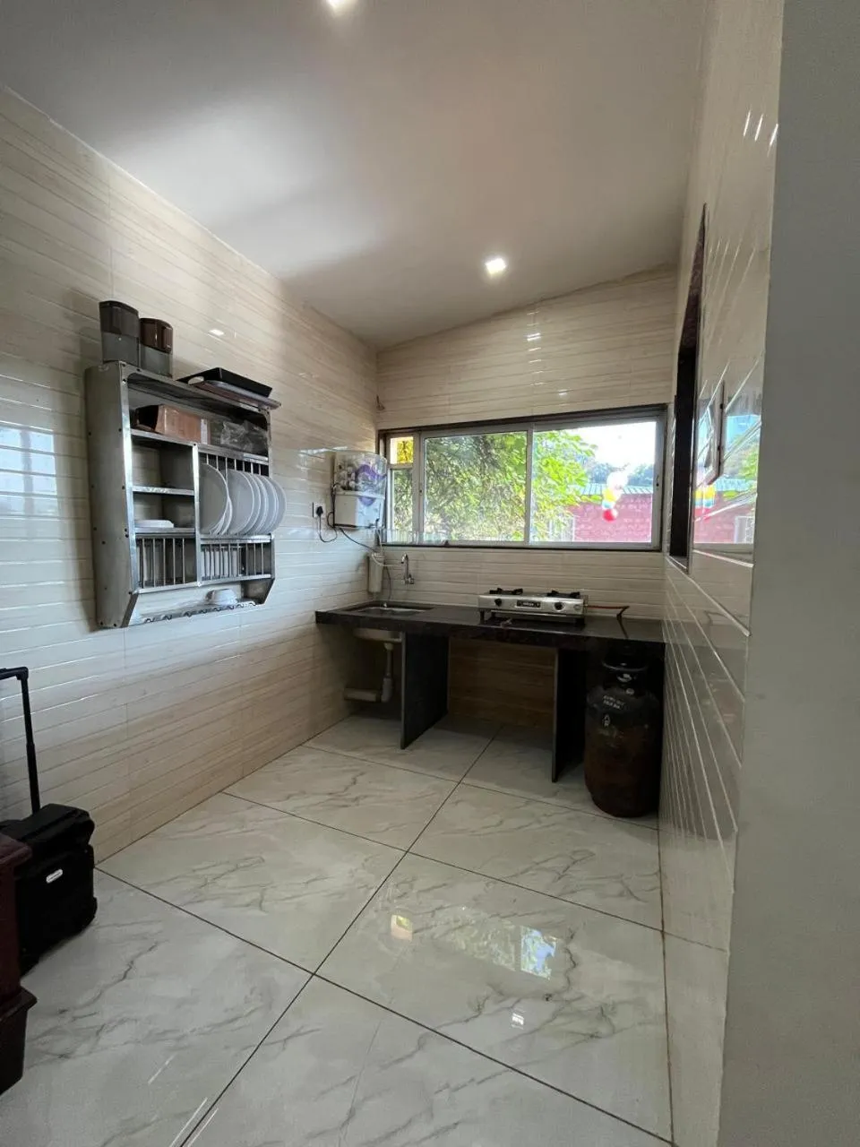 kitchen in Green Heaven River Side Resort and Villa