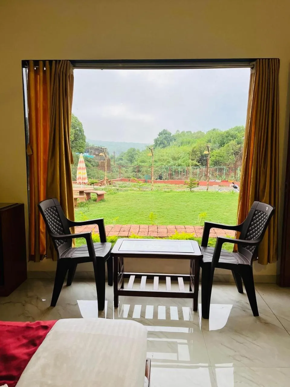 Garden view in Green Heaven River Side Resort and Villa