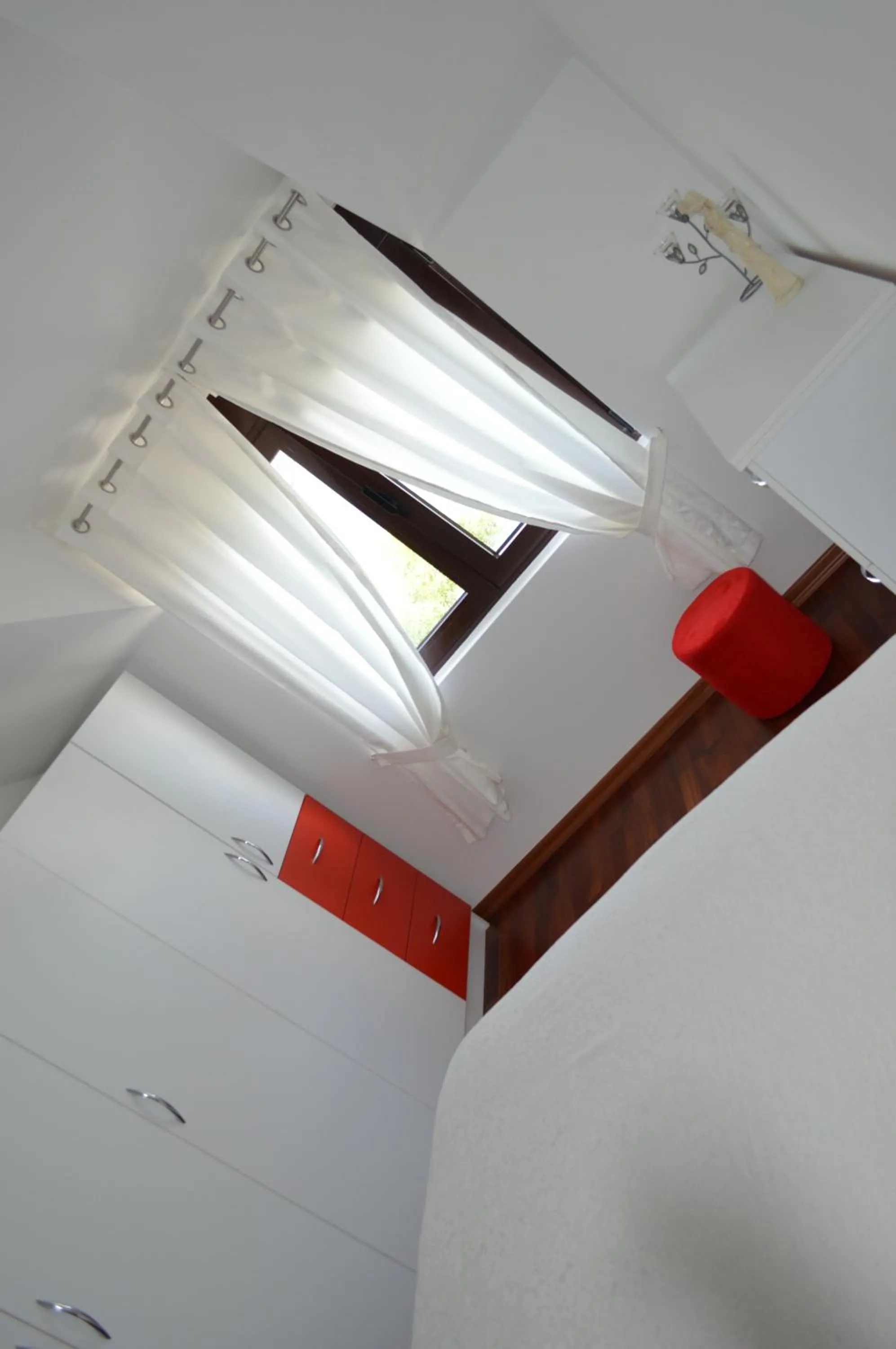 Spring, Bed in Apartments Dijana