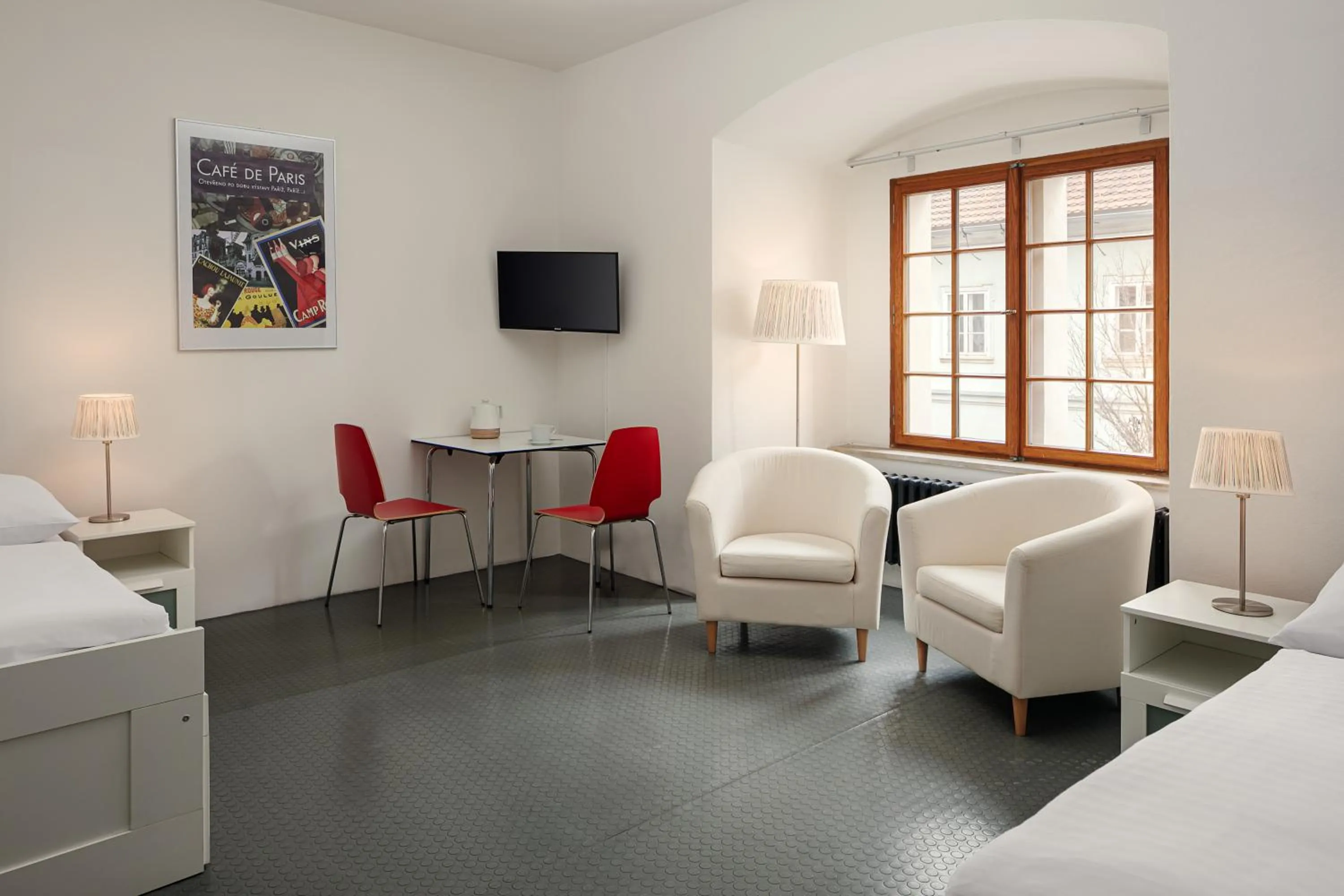 Twin Room - Disability Access in Zámecký Hotel Litomyšl