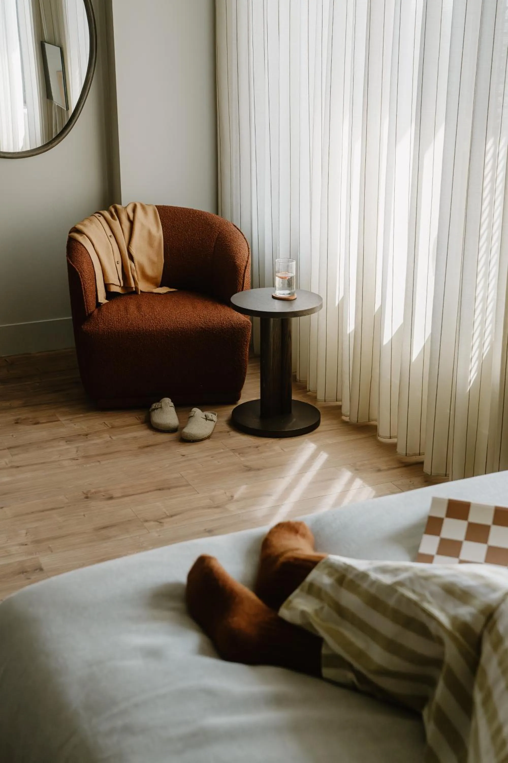 Seating area, Bed in Mason & Fifth, Westbourne Park