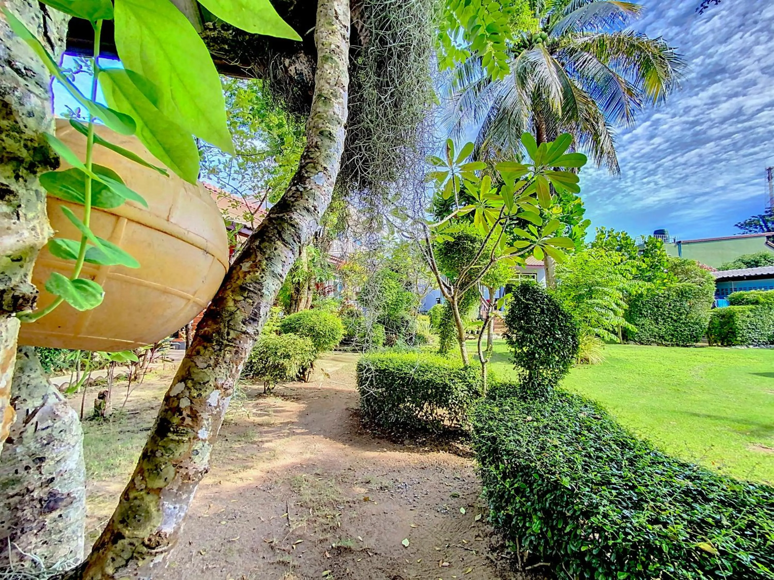 Garden in Sunanta Bungalow
