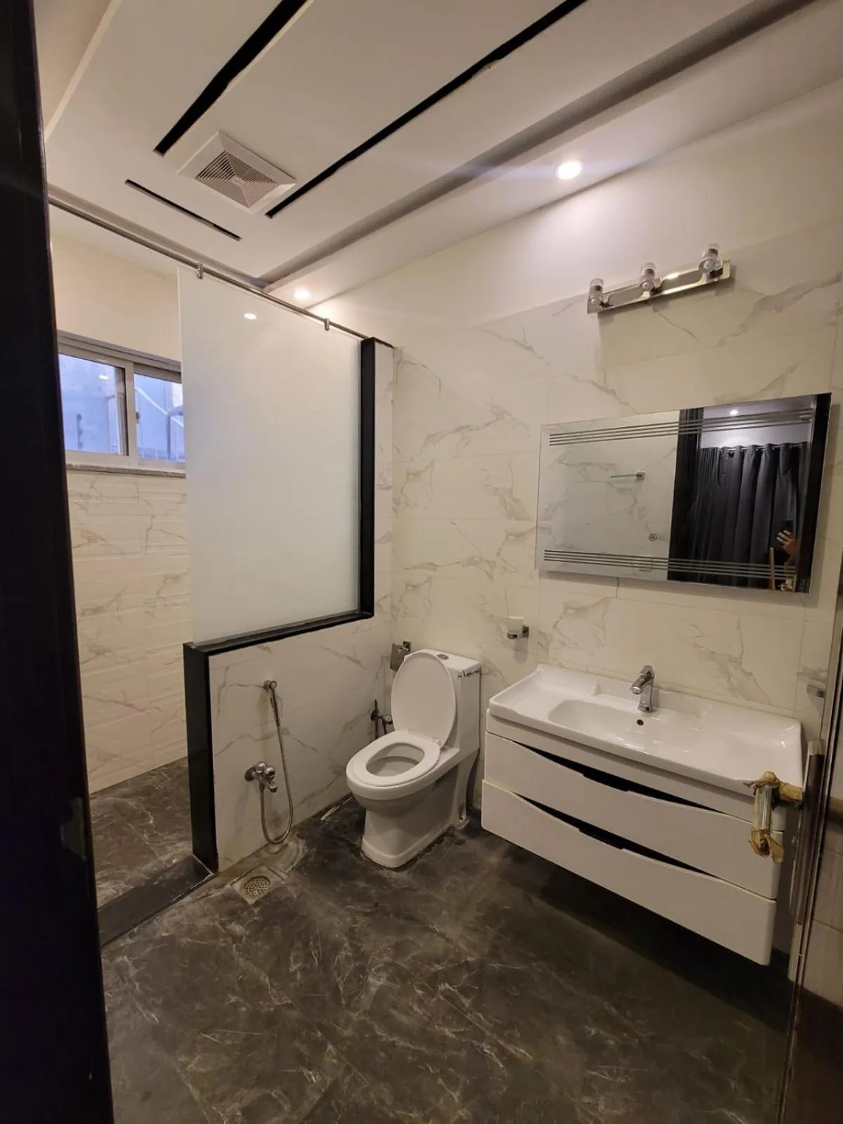 Toilet in Palm tree suites