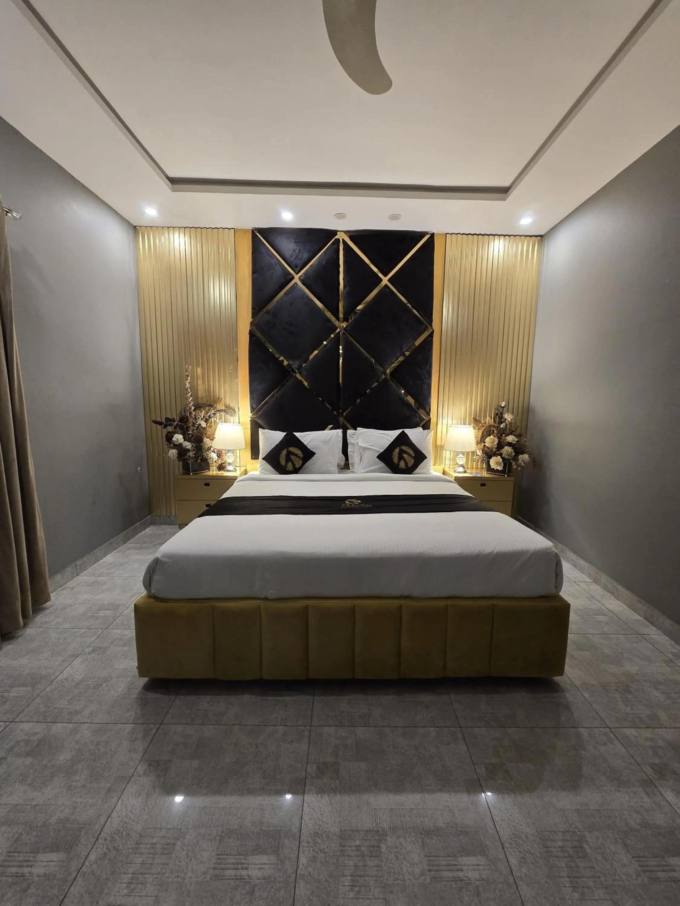 Bed in Palm tree suites