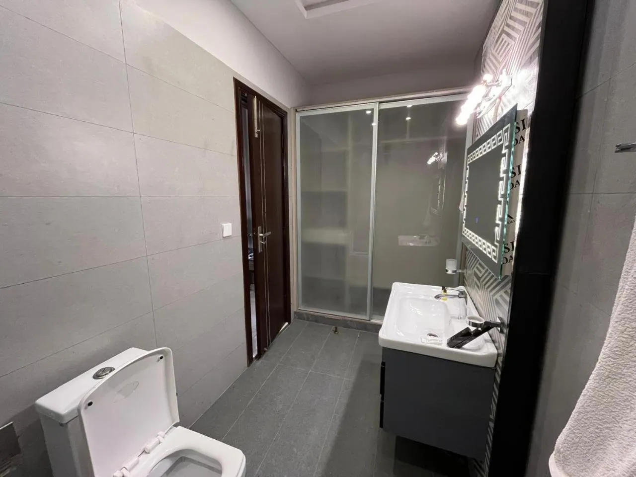 Bathroom in Palm tree suites