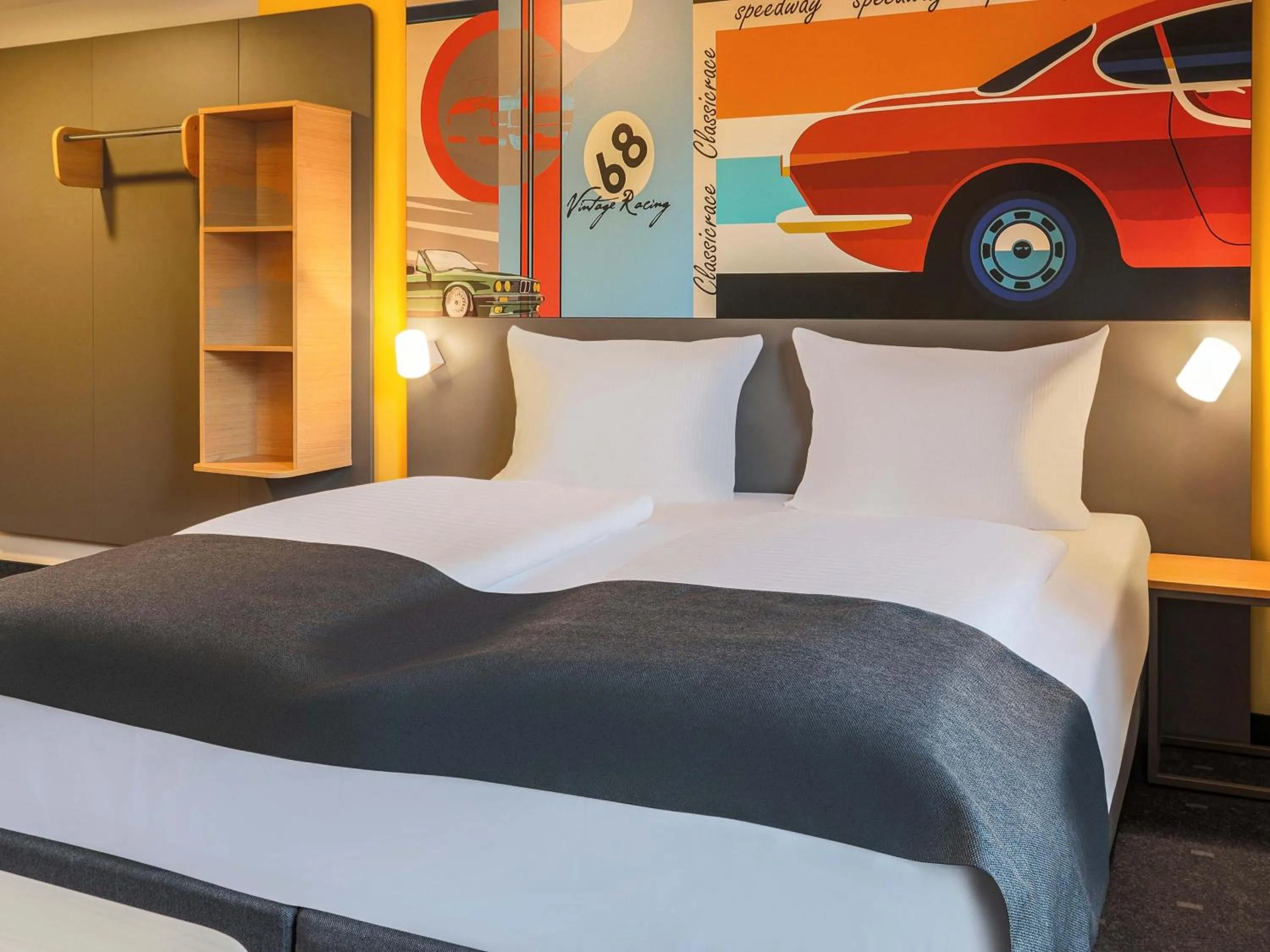 Photo of the whole room, Bed in B&B HOTEL Bruchsal-Karlsdorf