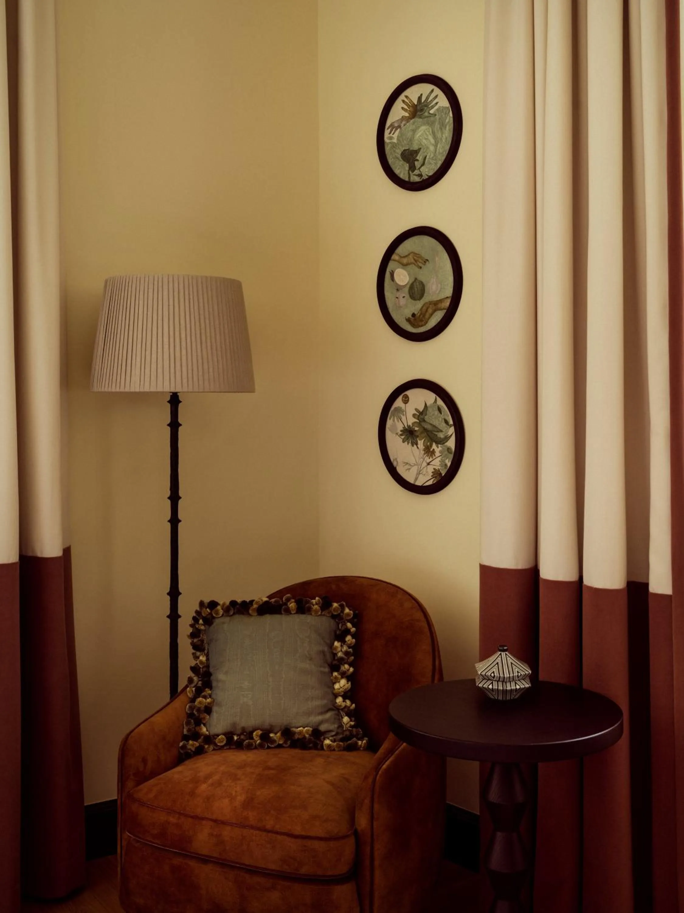 Seating area in Sir Prague, part of Sircle Collection