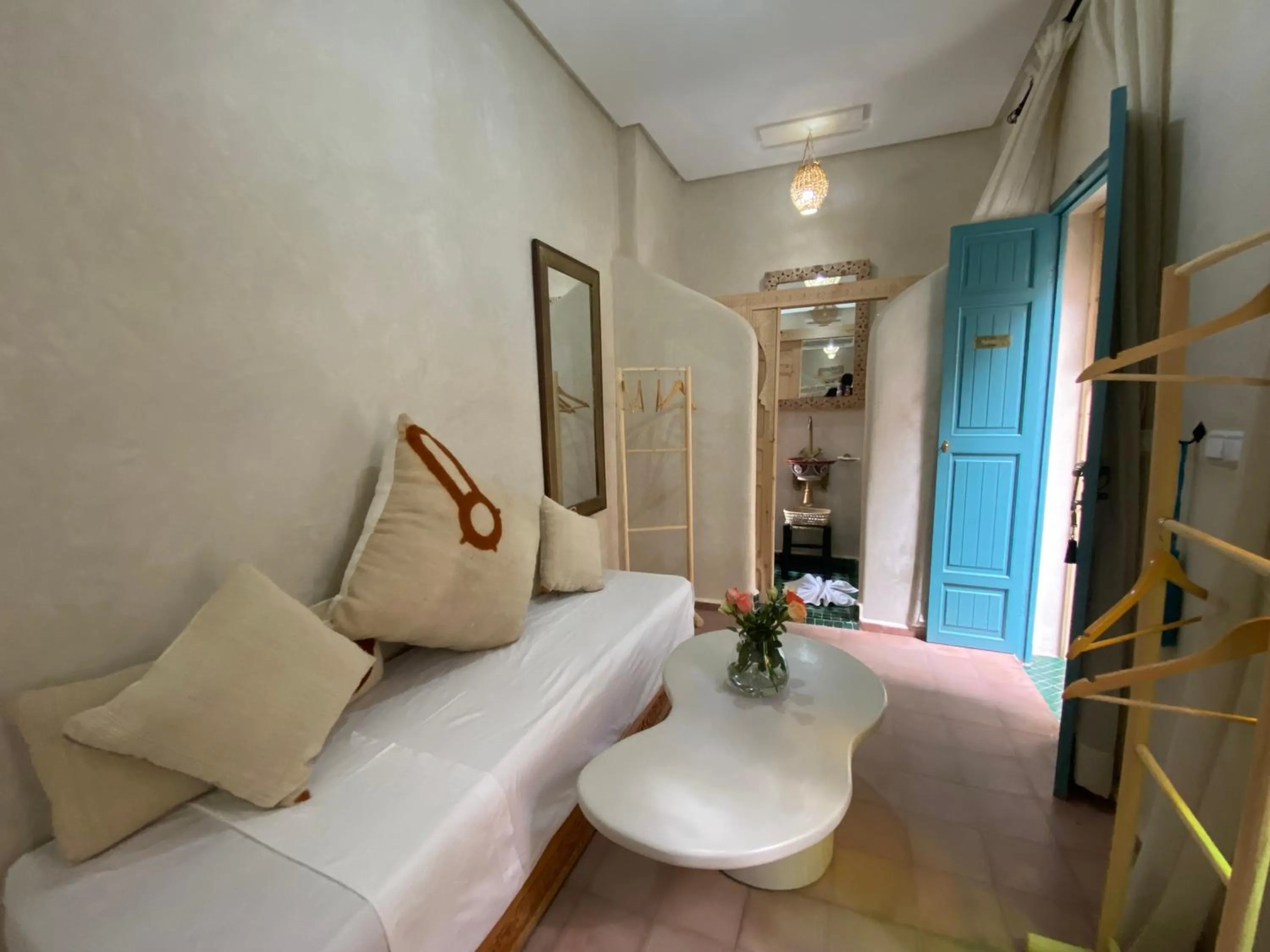 Seating area in Riad Dar Khalti Privatisation