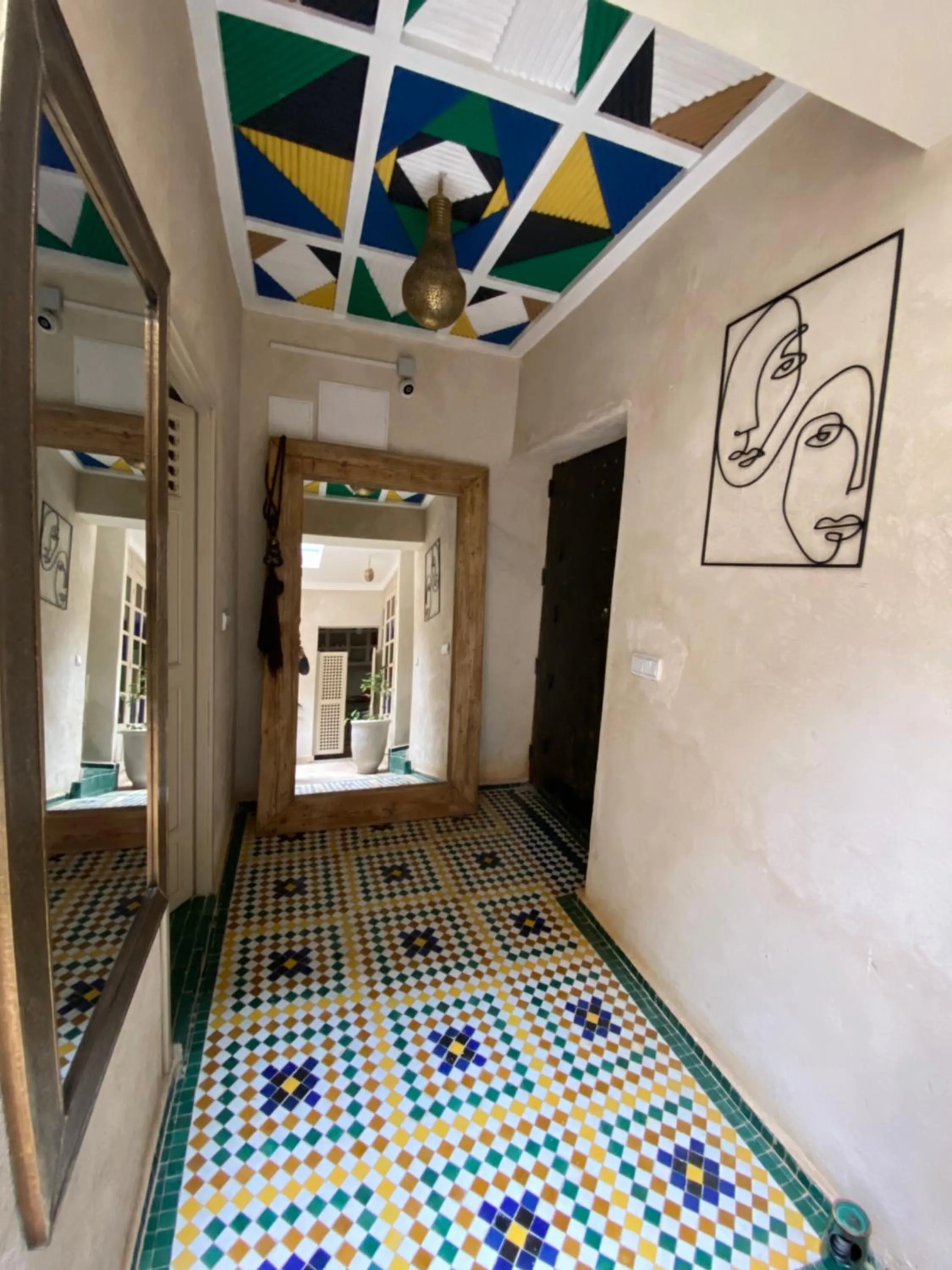 Facade/entrance in Riad Dar Khalti Privatisation