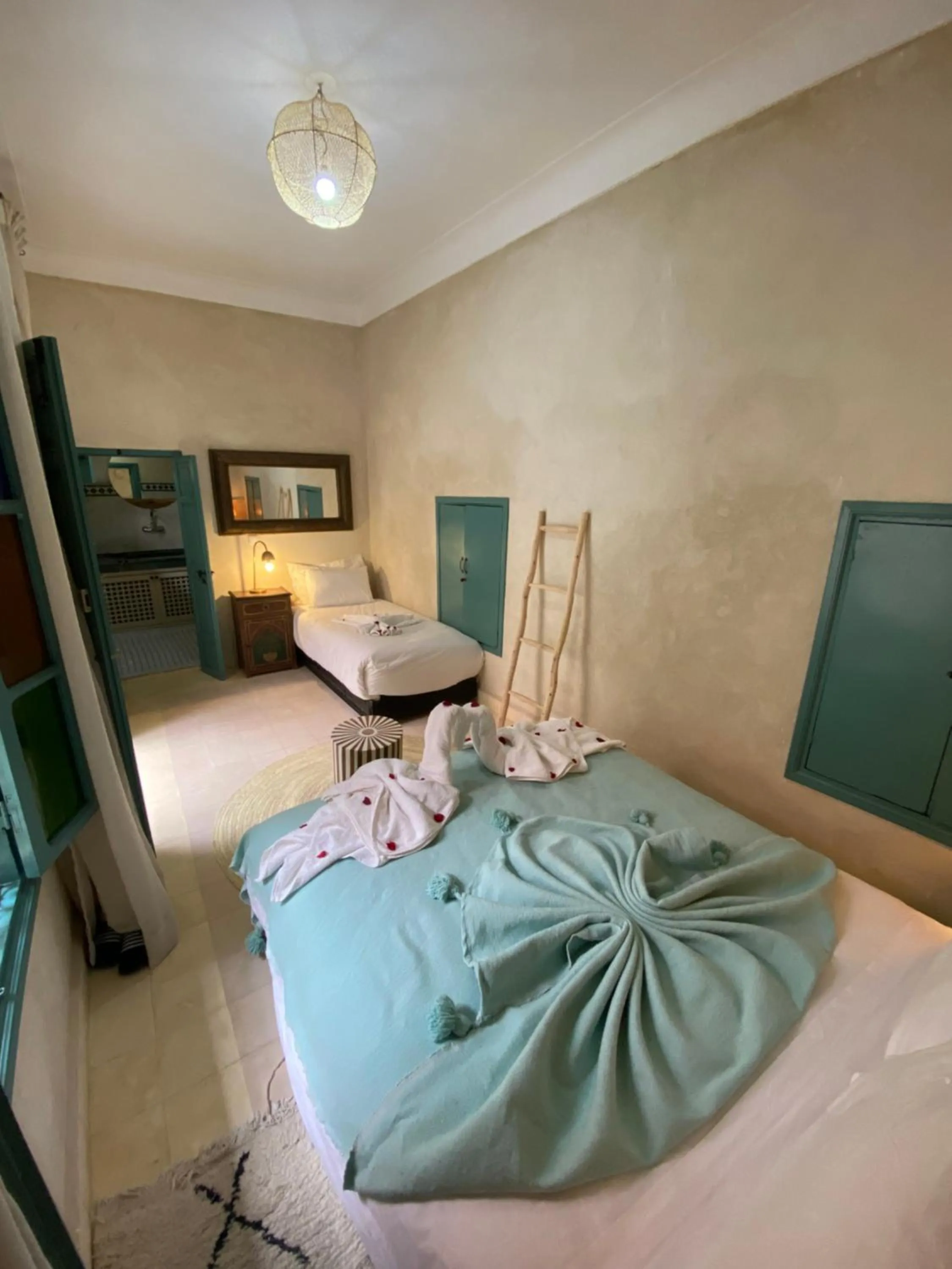 Bed in Riad Dar Khalti Privatisation