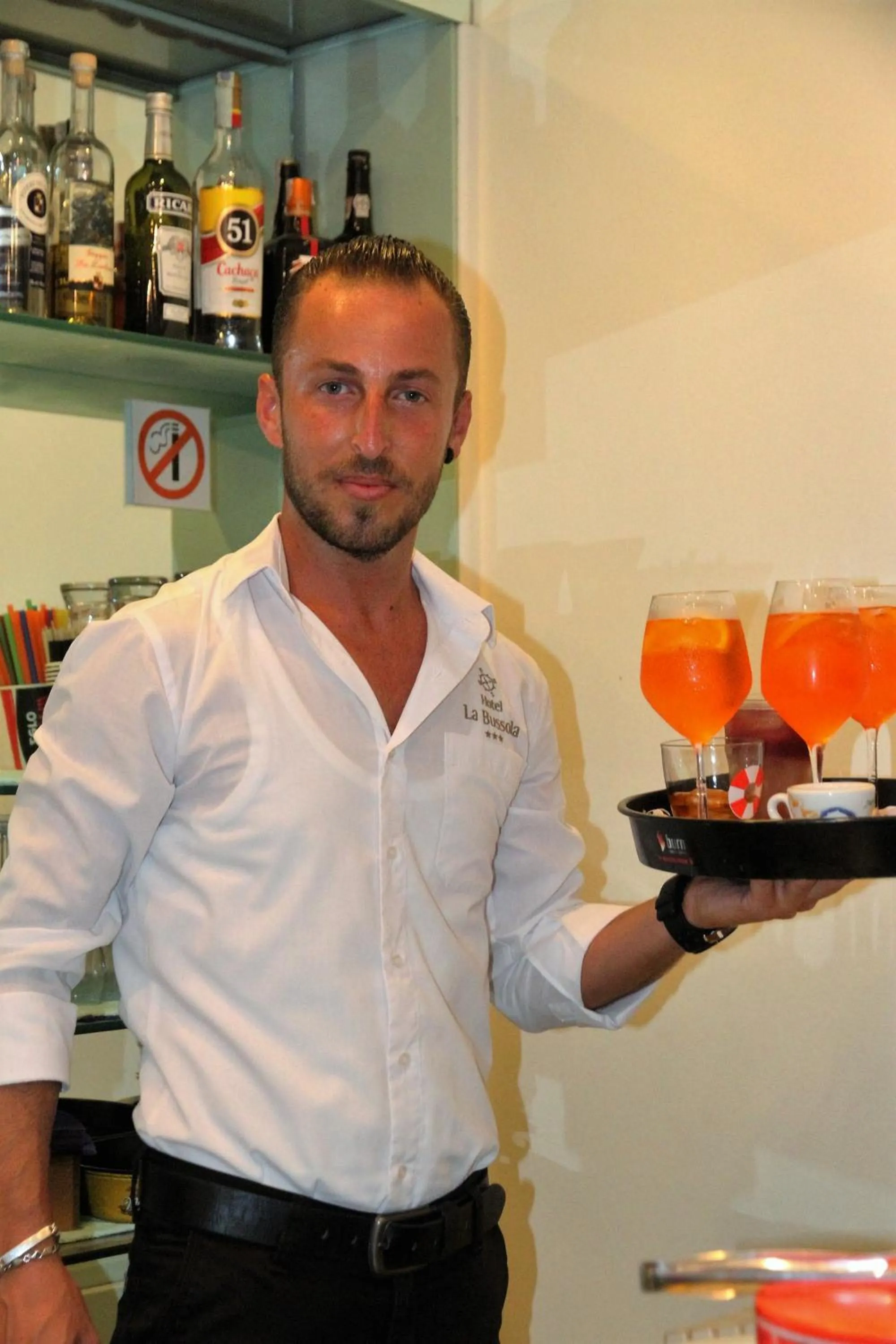 Staff in Hotel La Bussola