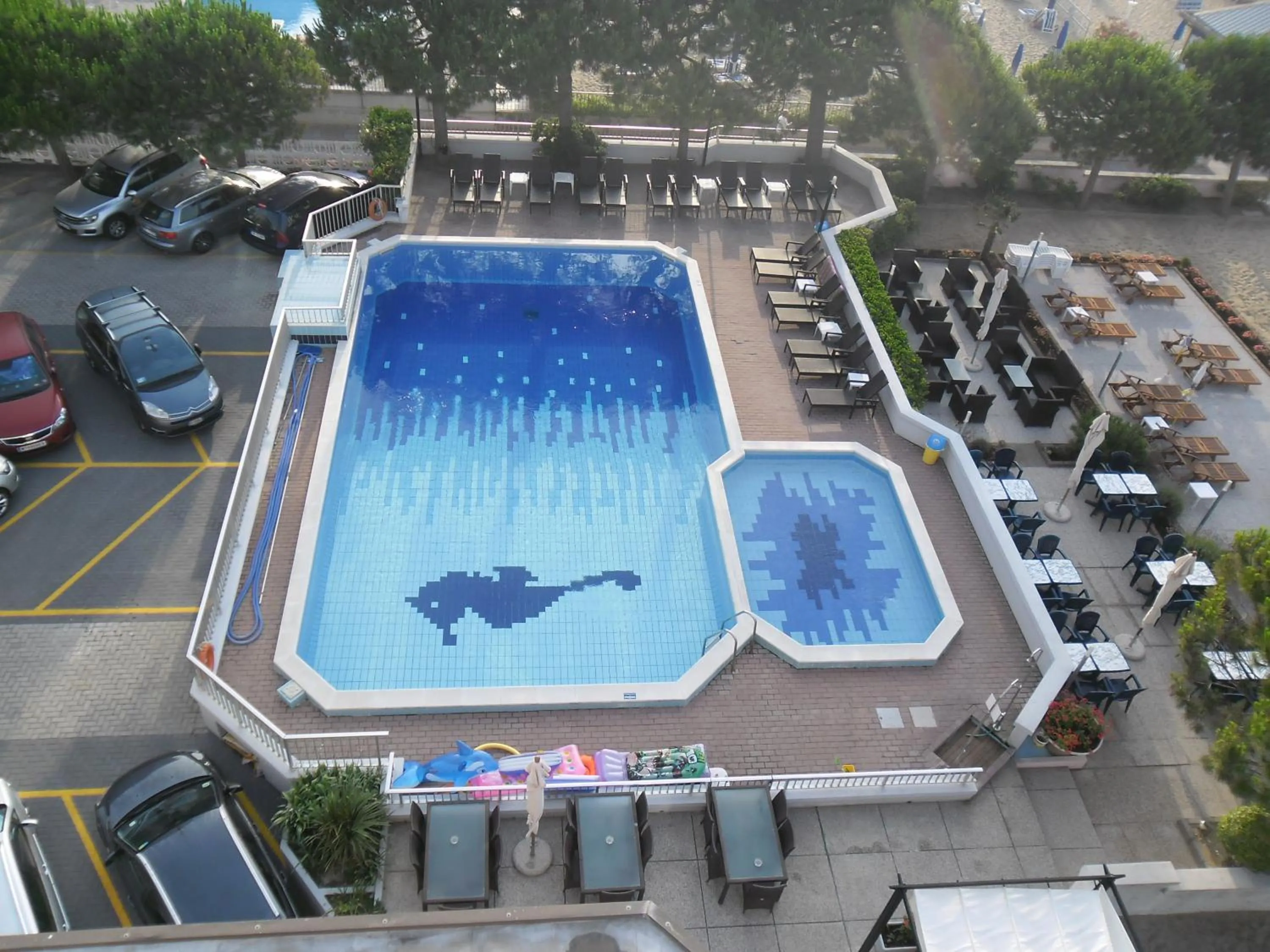 Bird's eye view in Hotel La Bussola