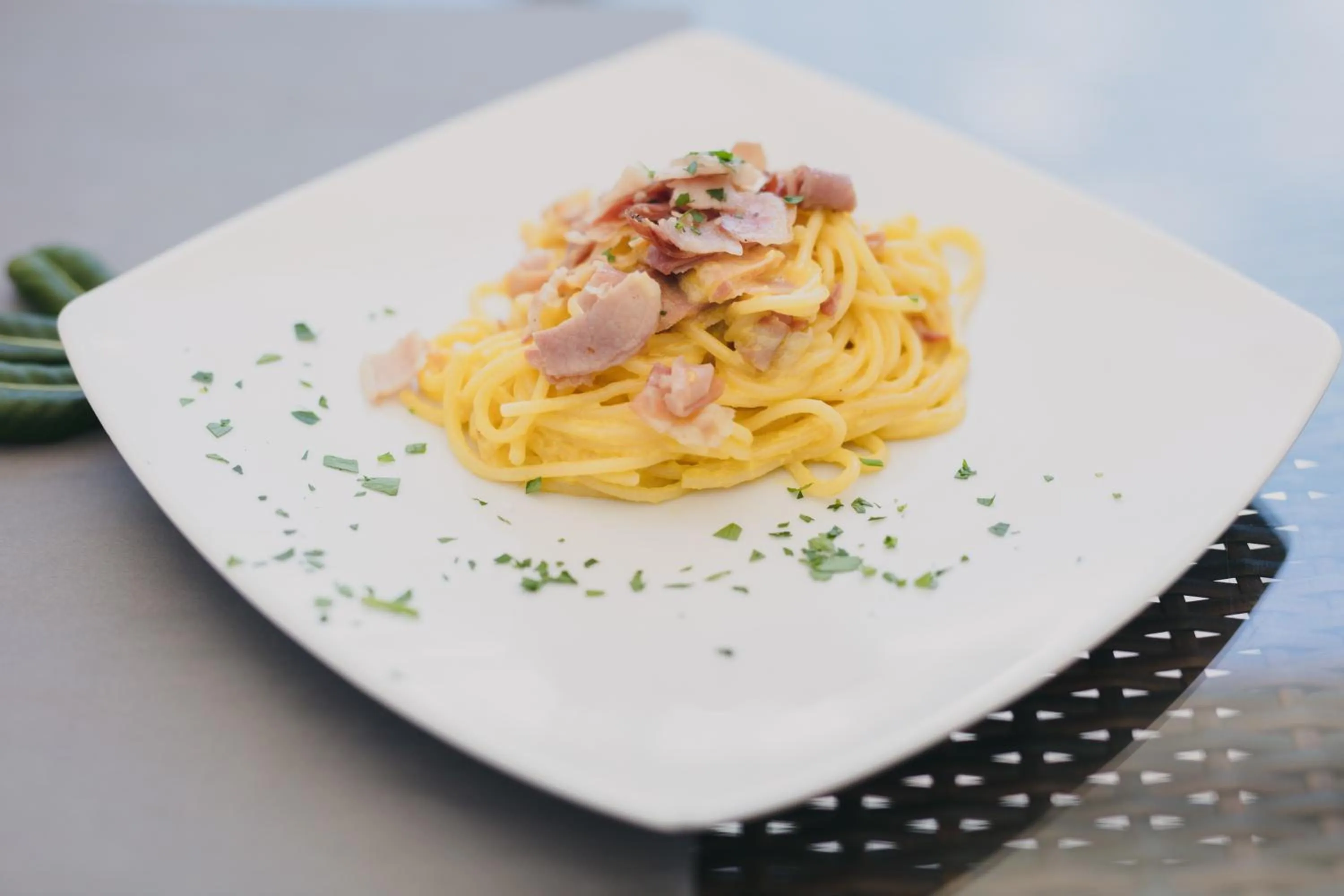 Food close-up in Hotel La Bussola