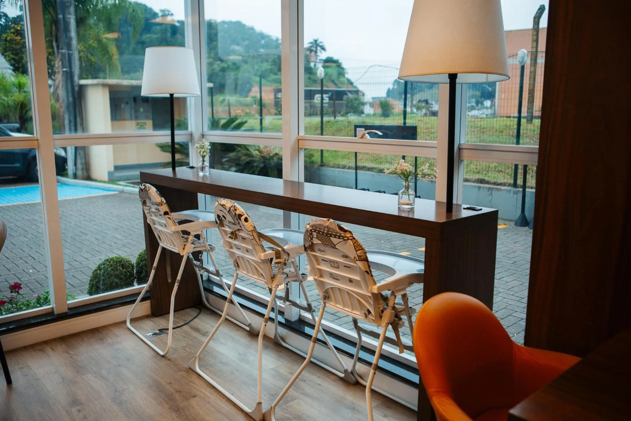 Balcony/Terrace in Hotel 10 Blumenau