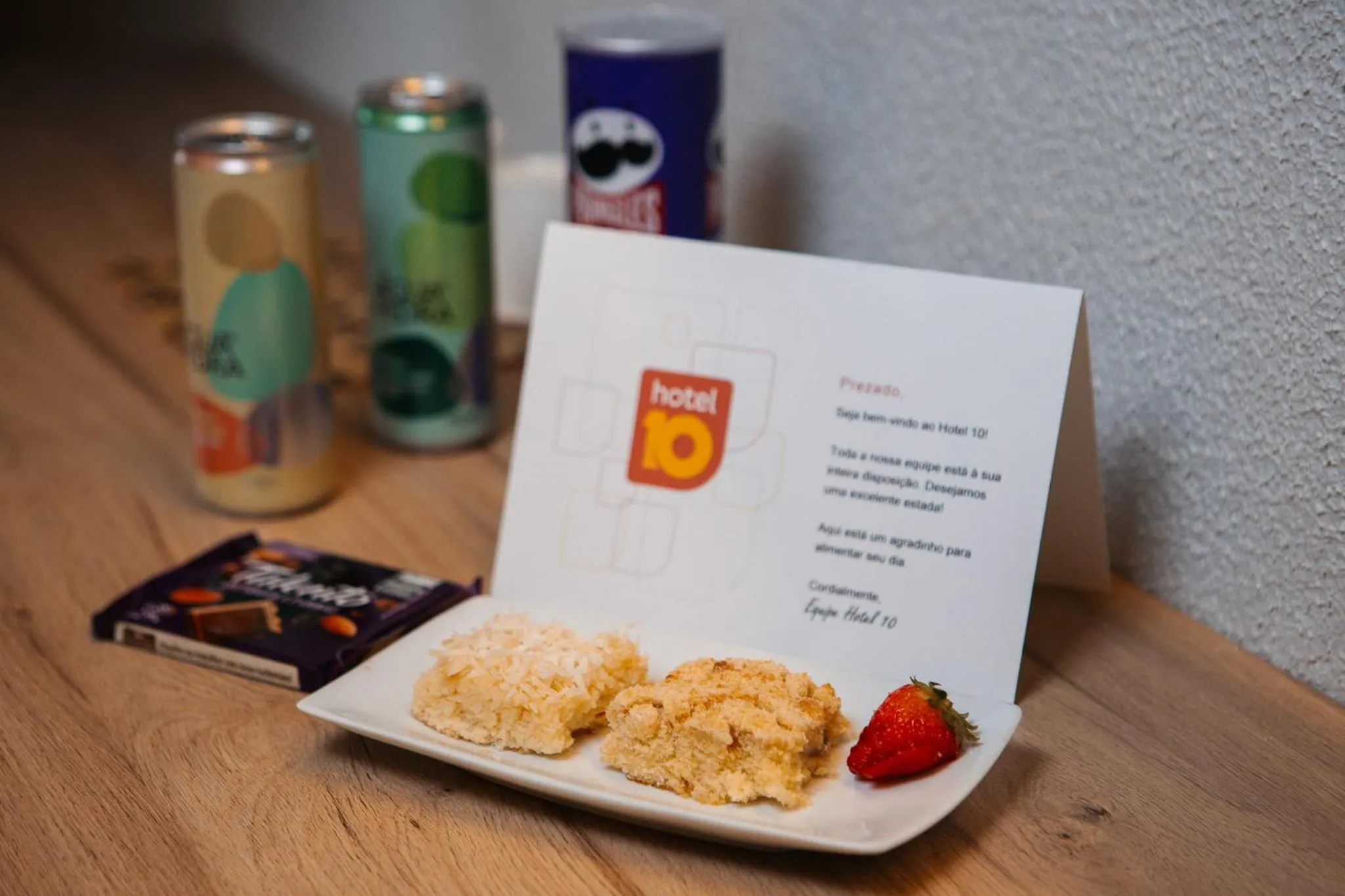 Food and drinks in Hotel 10 Blumenau