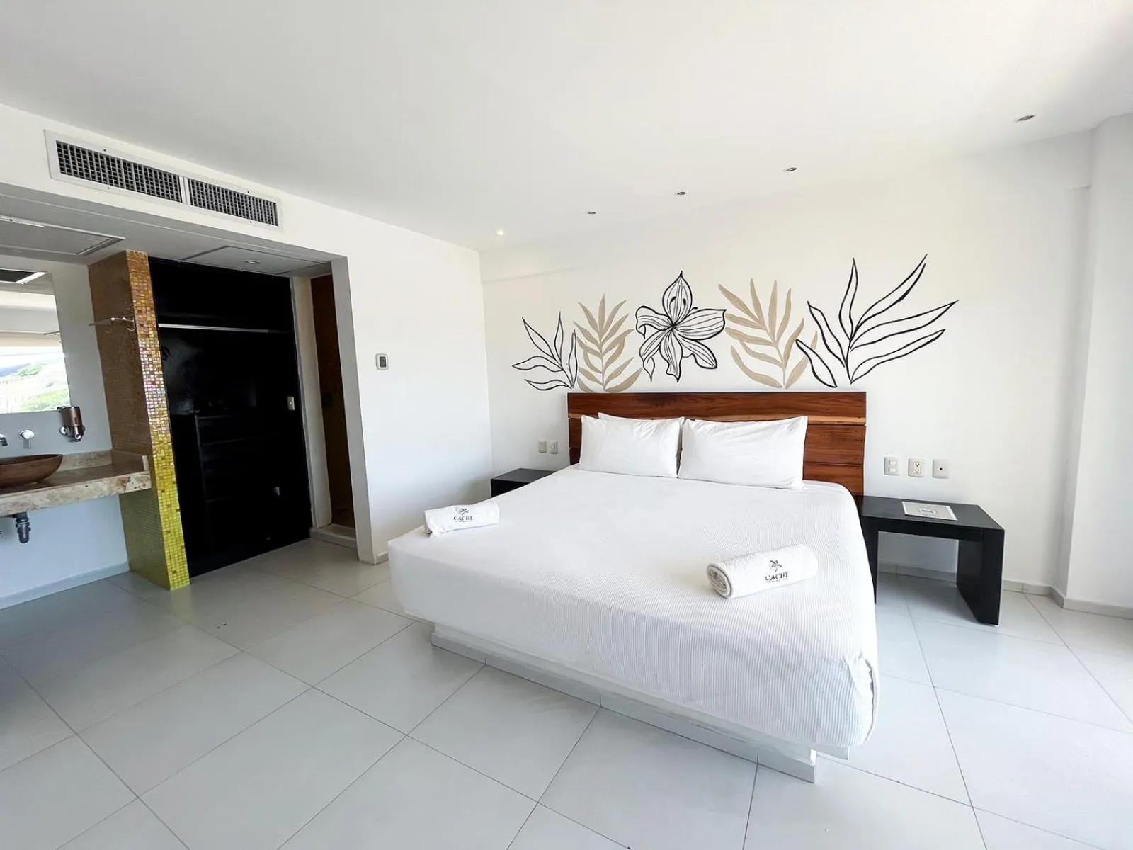 Bedroom, Bed in Cache Hotel Boutique - Adults Only