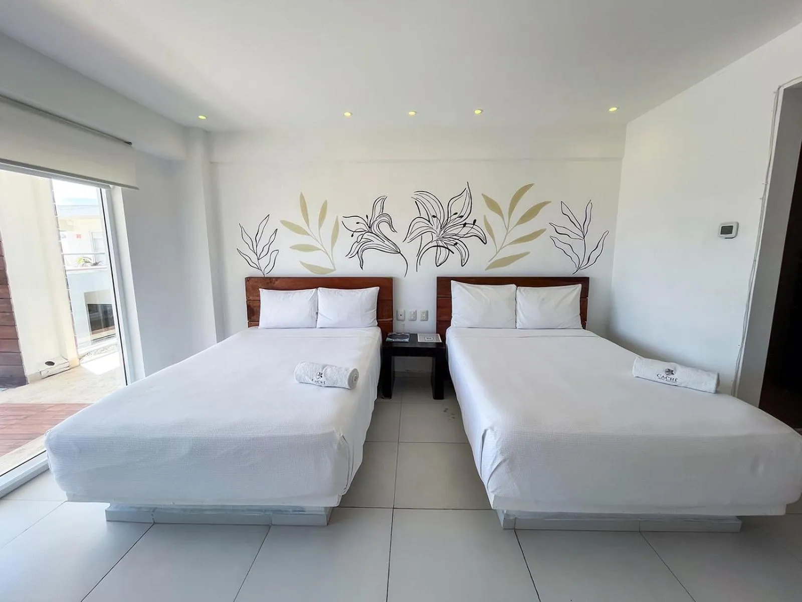 Bed in Cache Hotel Boutique - Adults Only