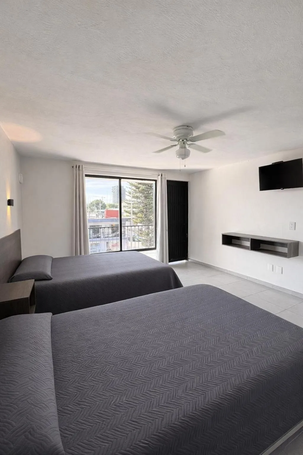 Bed in Hotel Nuevo Vallarta