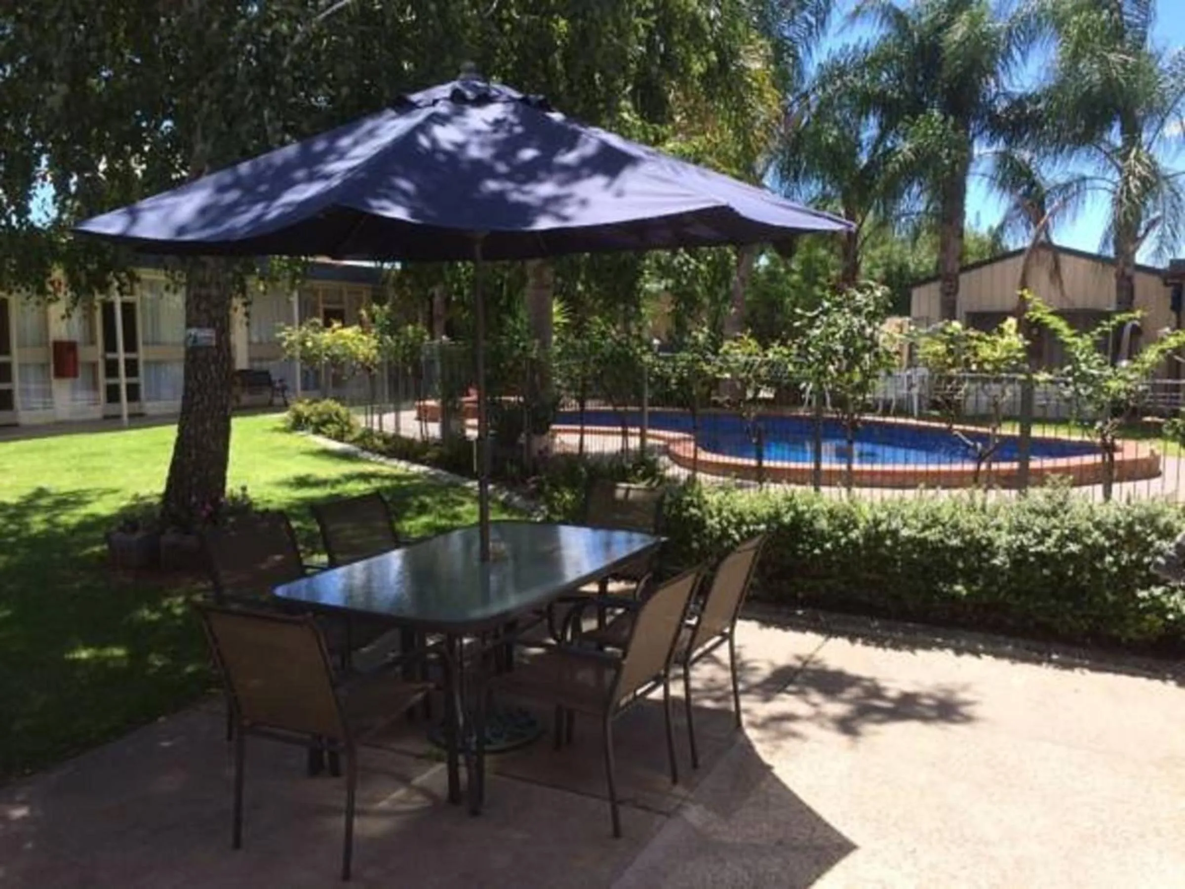 Patio in Warrina Inn Wodonga CBD