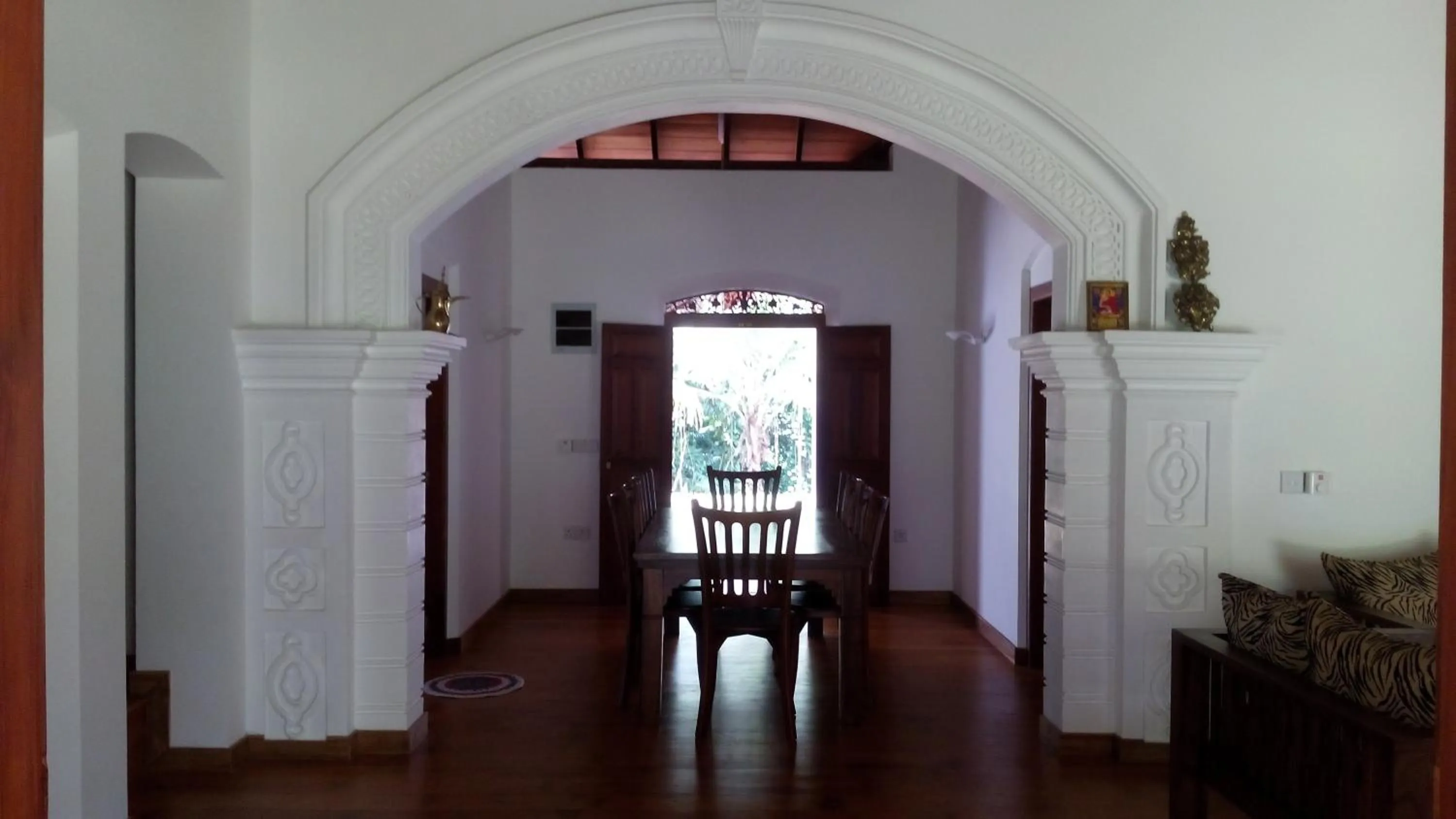 Dining area in Happy Man Village