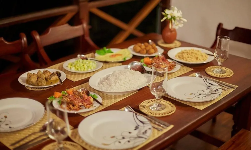 Breakfast in Happy Man Village