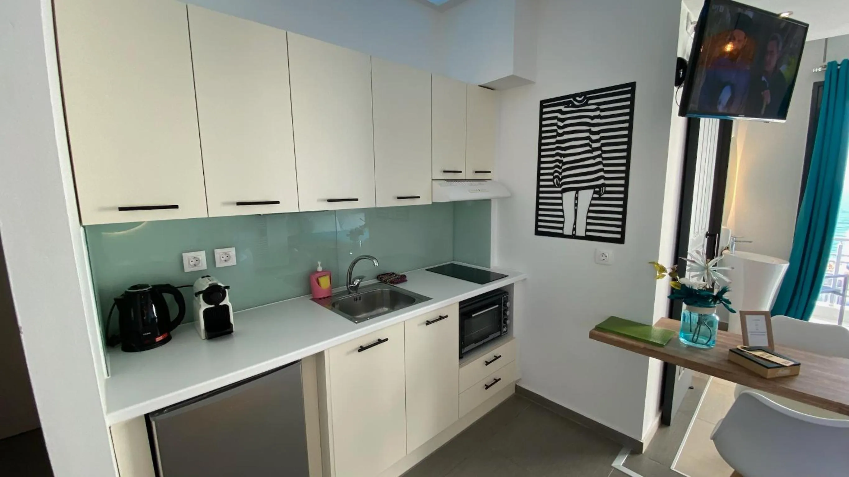 kitchen in Rethymno Hills Apartments