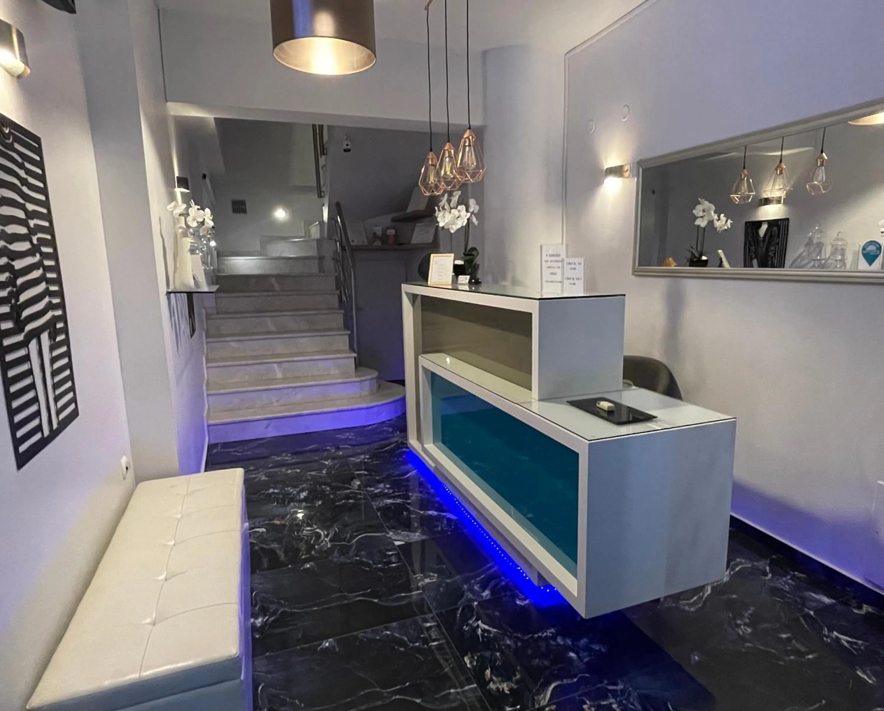 Lobby or reception in Rethymno Hills Apartments