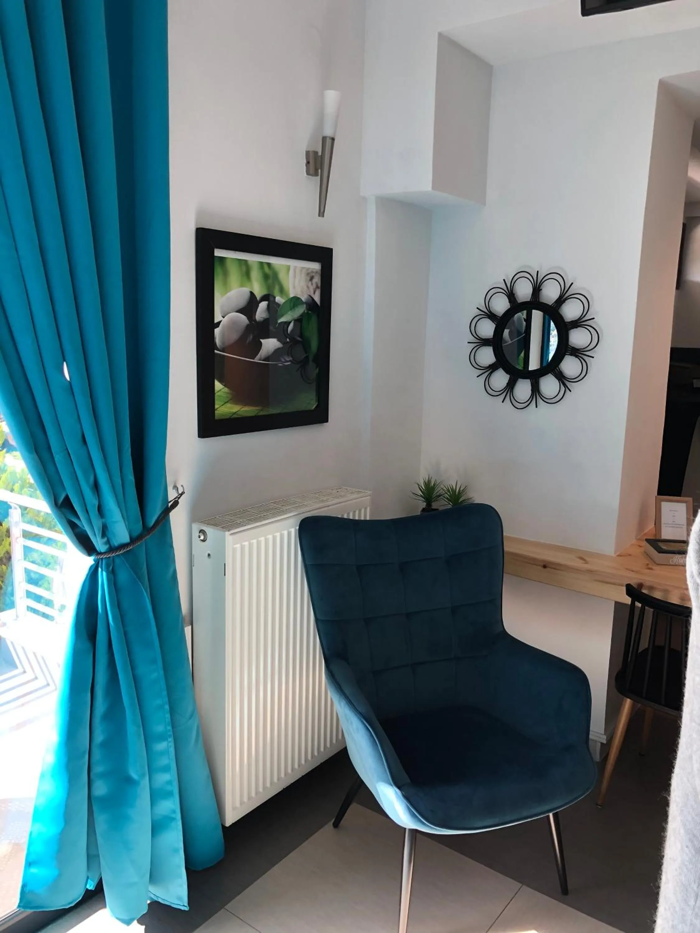 Living room in Rethymno Hills Apartments