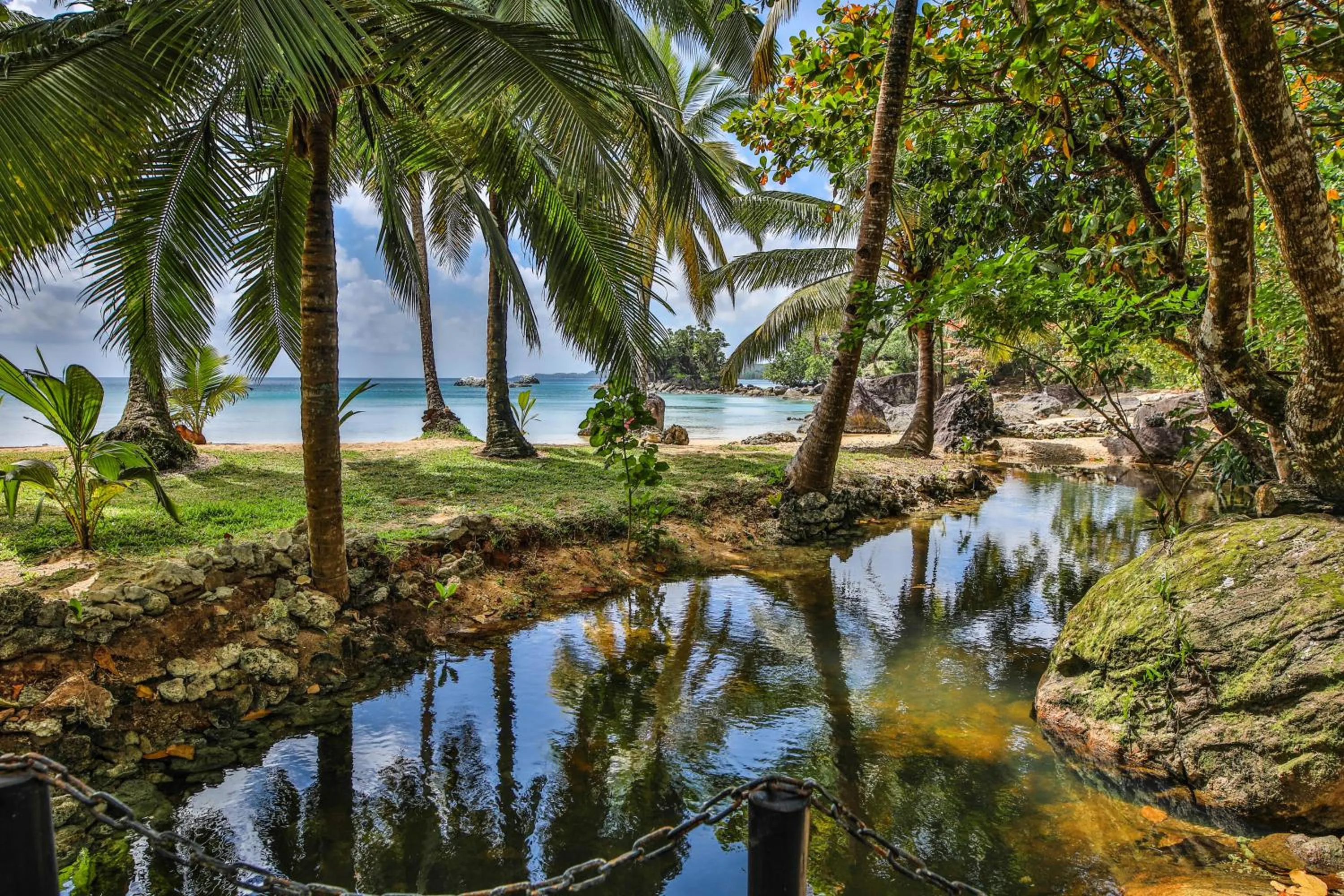Garden in Natiora Green Lodge