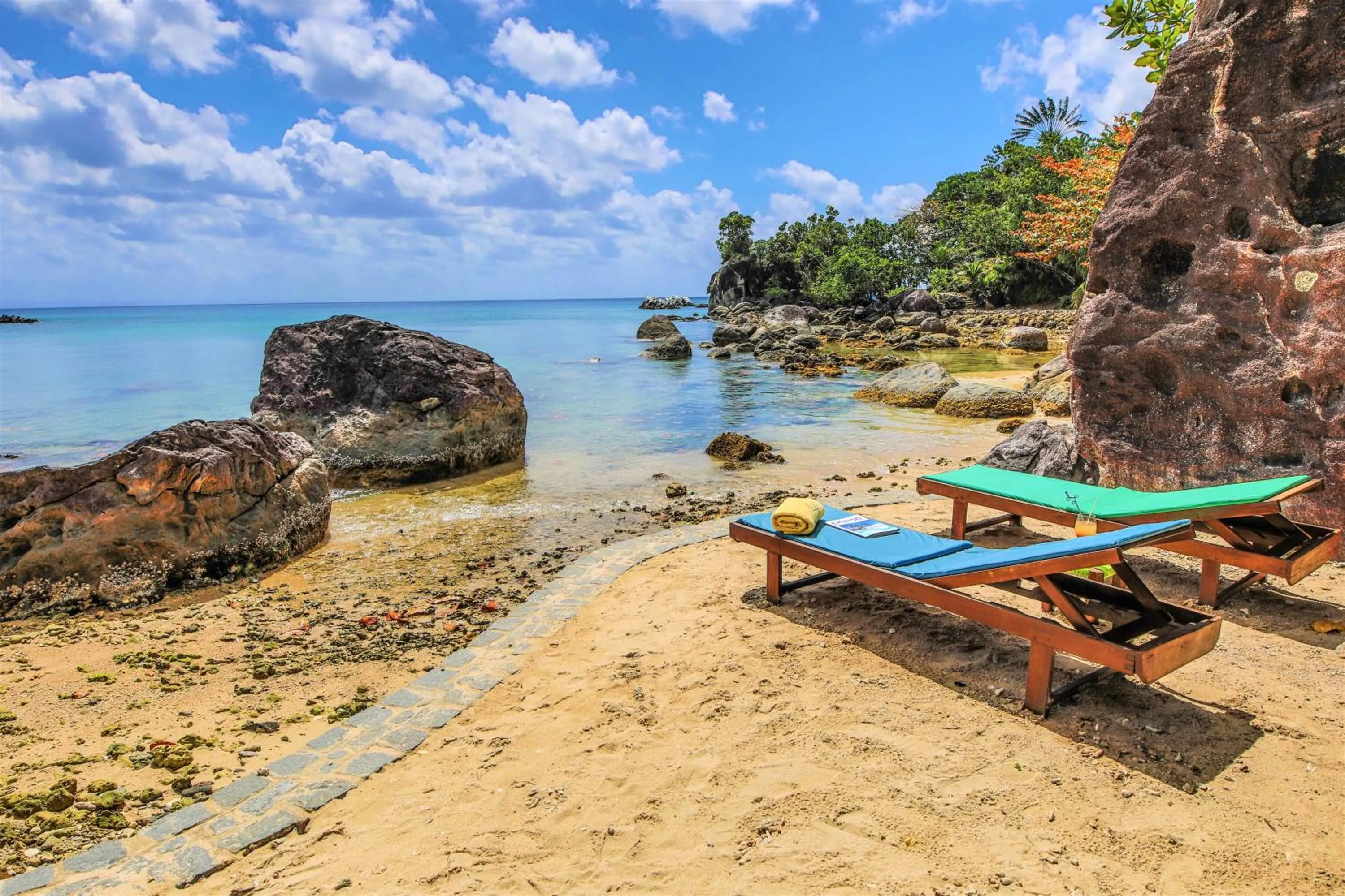 Sea view in Natiora Green Lodge